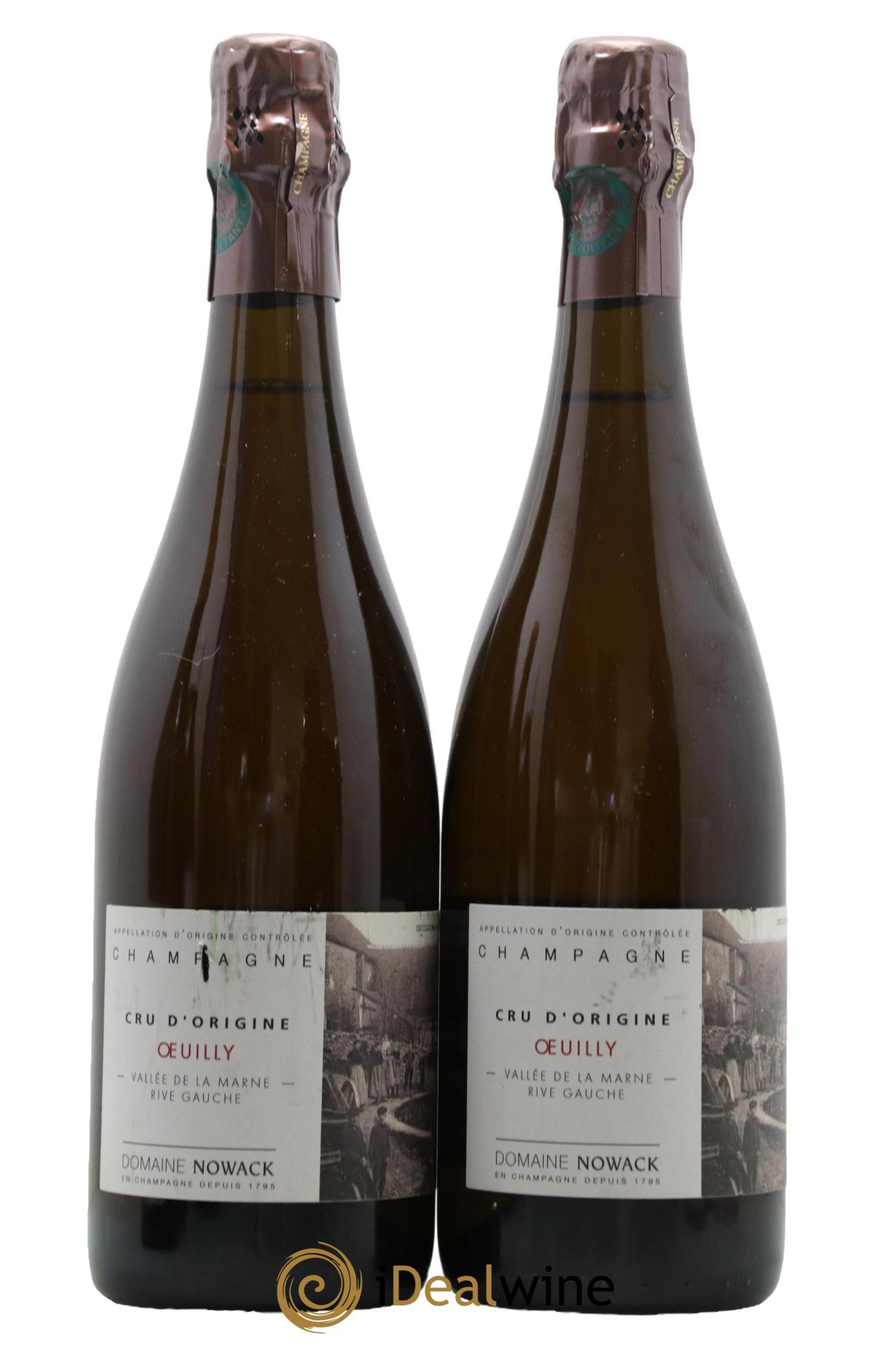 Champagne Oeuilly Nowack 2017 - Lot de 2 bouteilles - 0