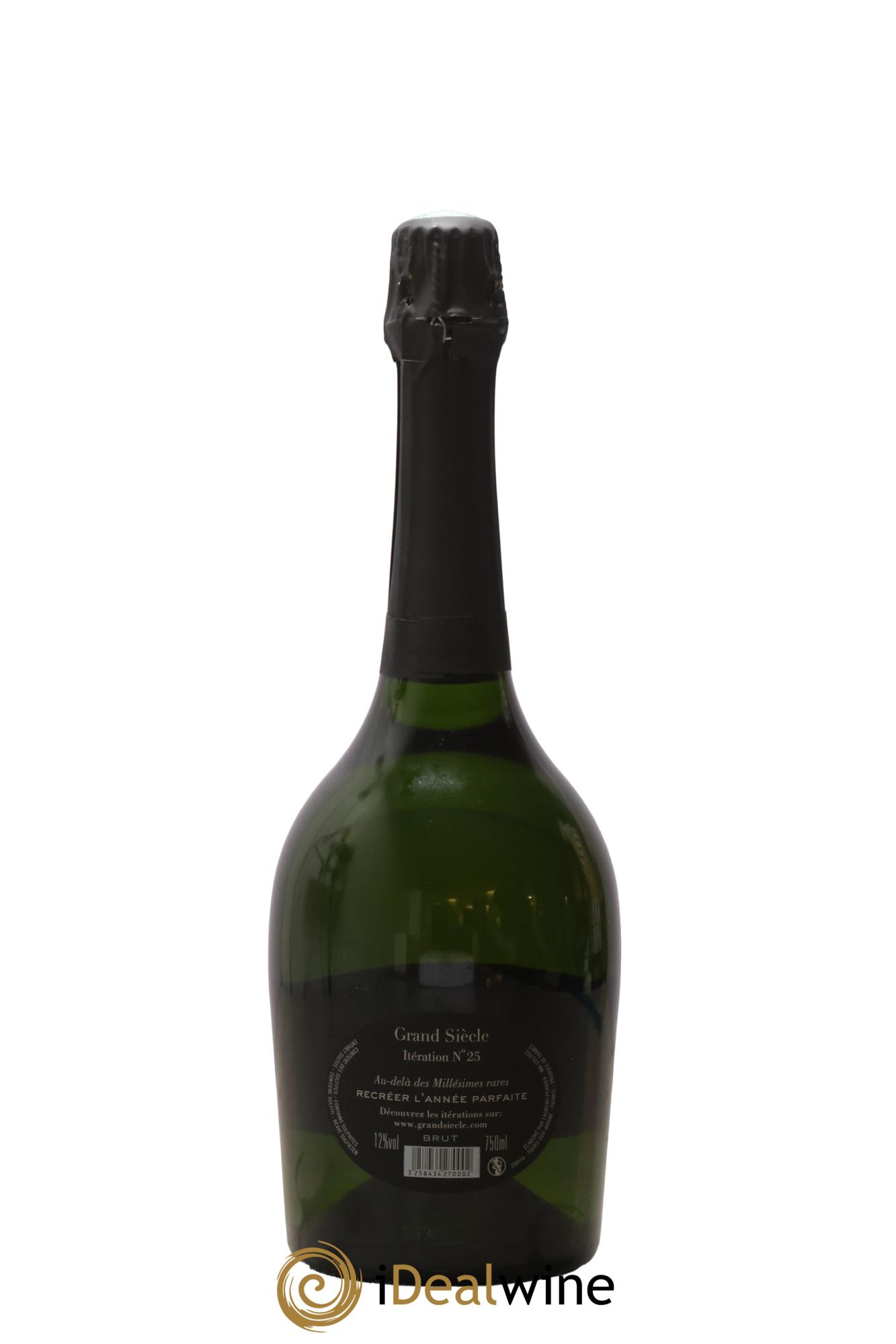 Grand Siècle Itération 25 Laurent Perrier - Lot de 1 bouteille - 2