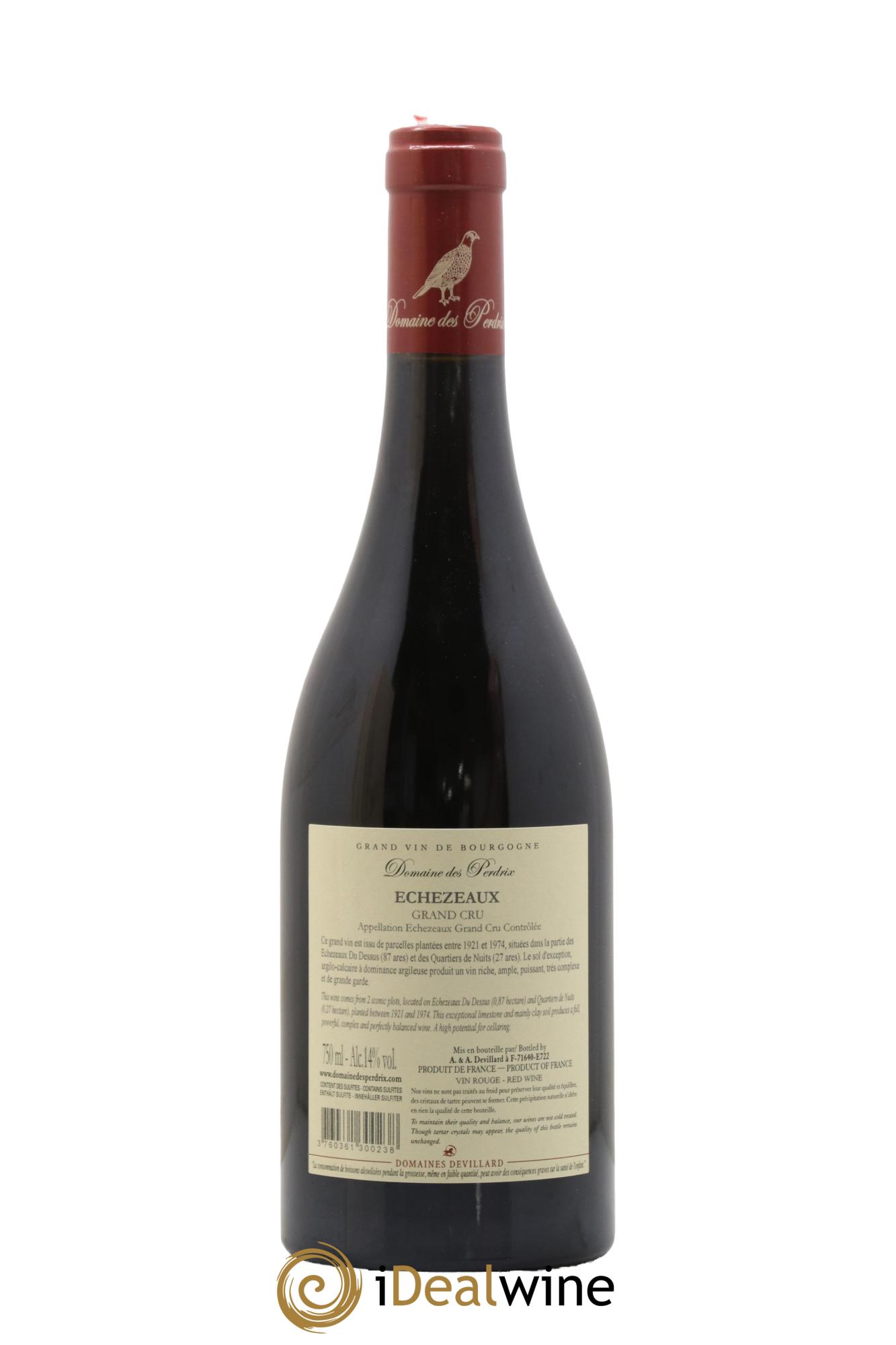 Echezeaux Grand Cru Perdrix (Domaine des) 2020 - Lotto di 1 bottiglia - 2