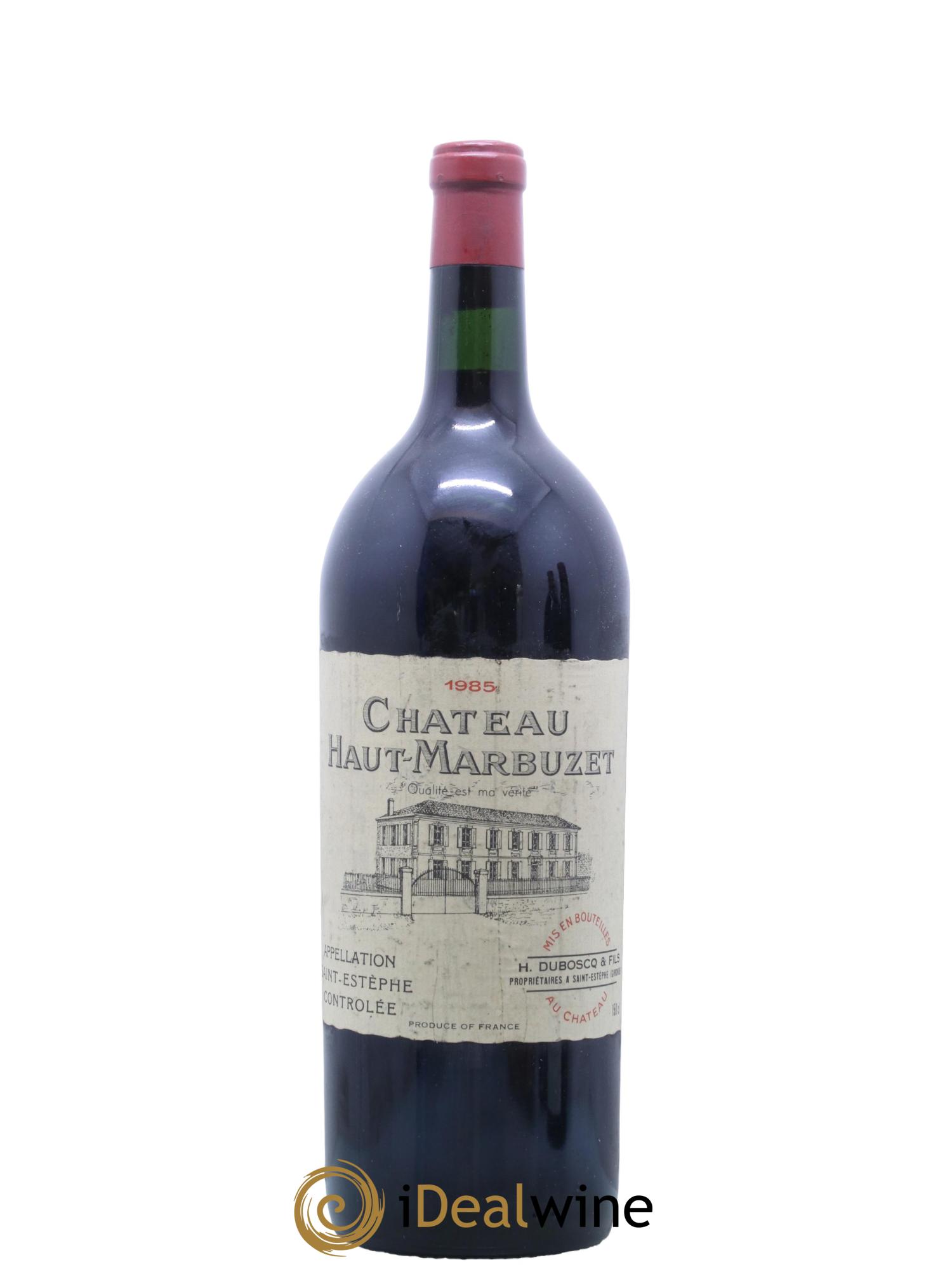 Château Haut Marbuzet 1985 - Lot de 1 magnum - 0