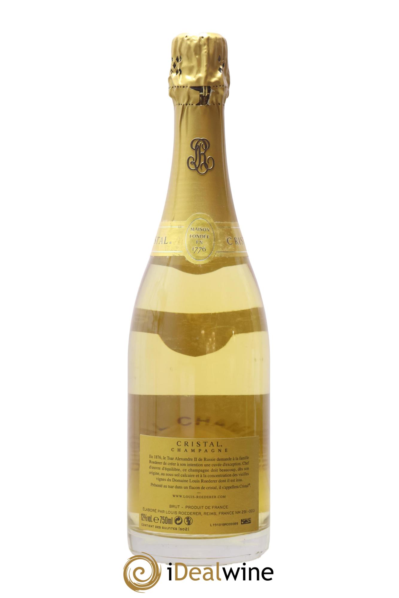 Cristal Louis Roederer 2008 - Posten von 1 Flasche - 1