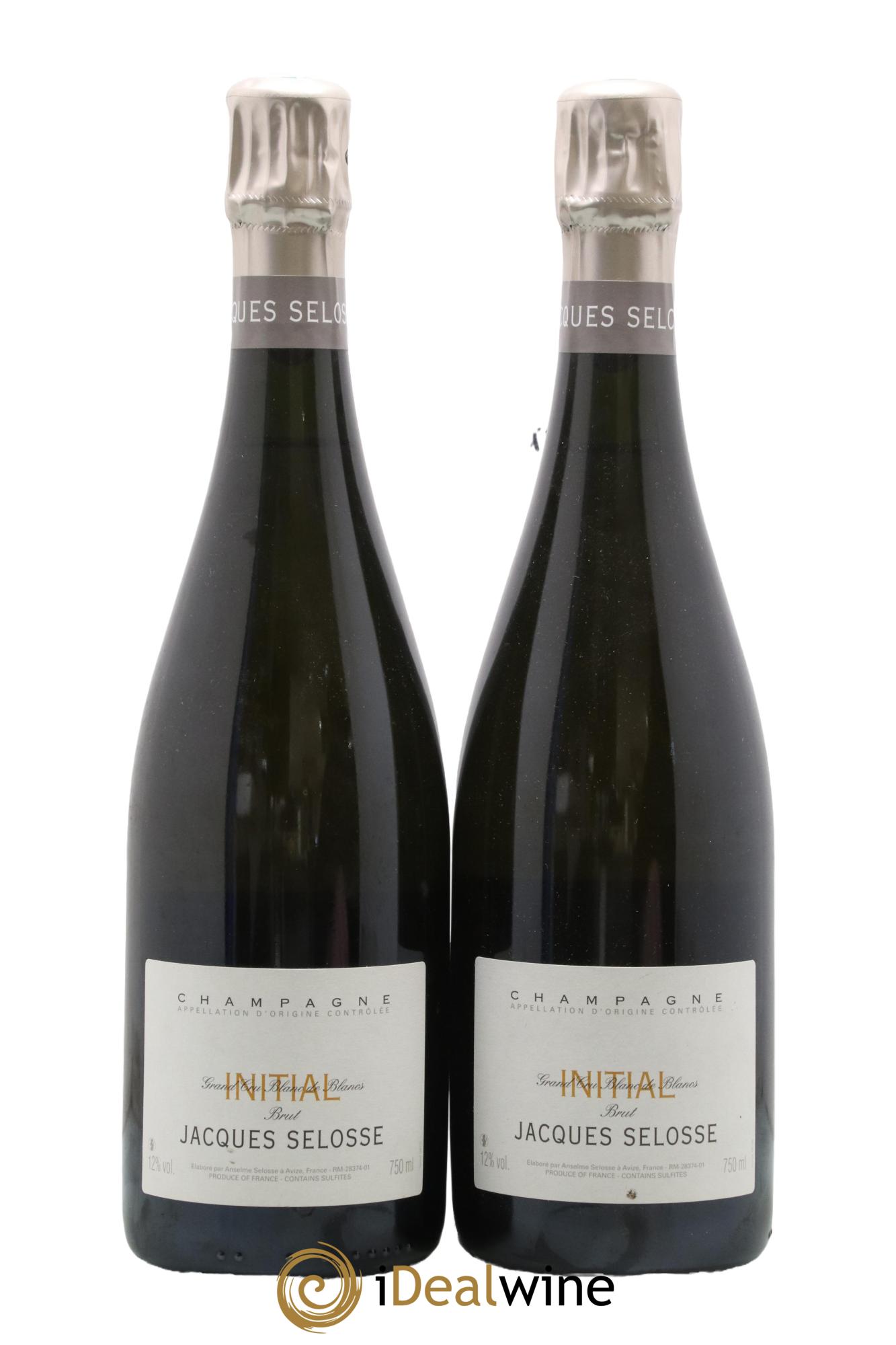 Initial Brut Jacques Selosse - Lot de 2 bouteilles - 0