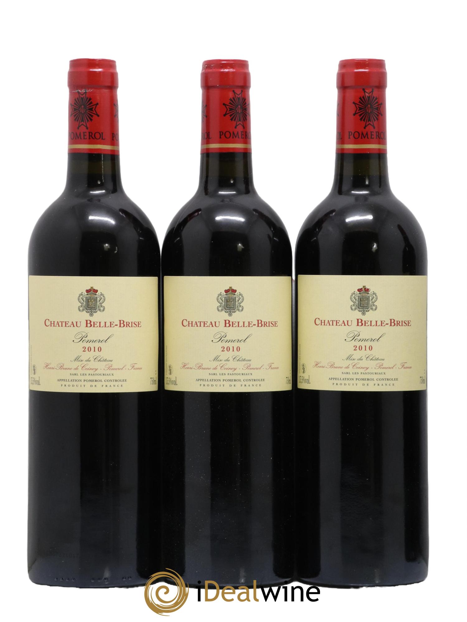 Château Belle-Brise 2010 - Lot de 12 bouteilles - 2
