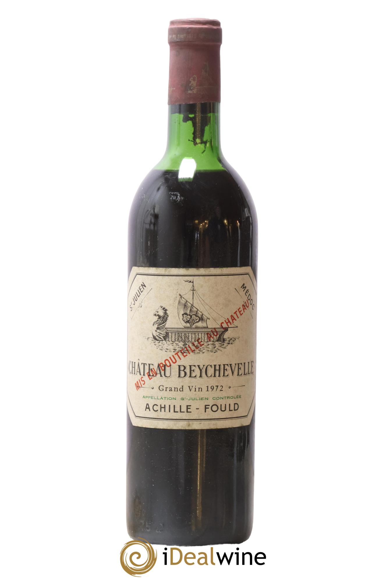 Château Beychevelle 4ème Grand Cru Classé 1972 - Lot of 1 bottle - 0