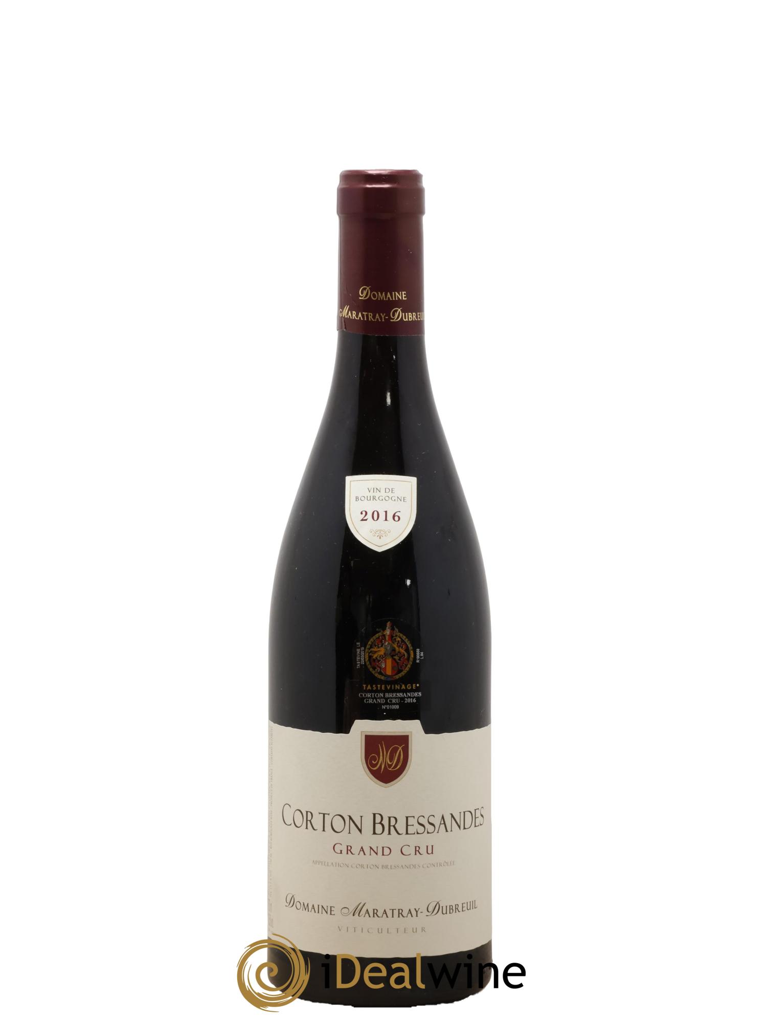 Corton Grand Cru Bressandes Dubreuil-Fontaine (Domaine) 2016 - Lot de 1 bouteille - 0