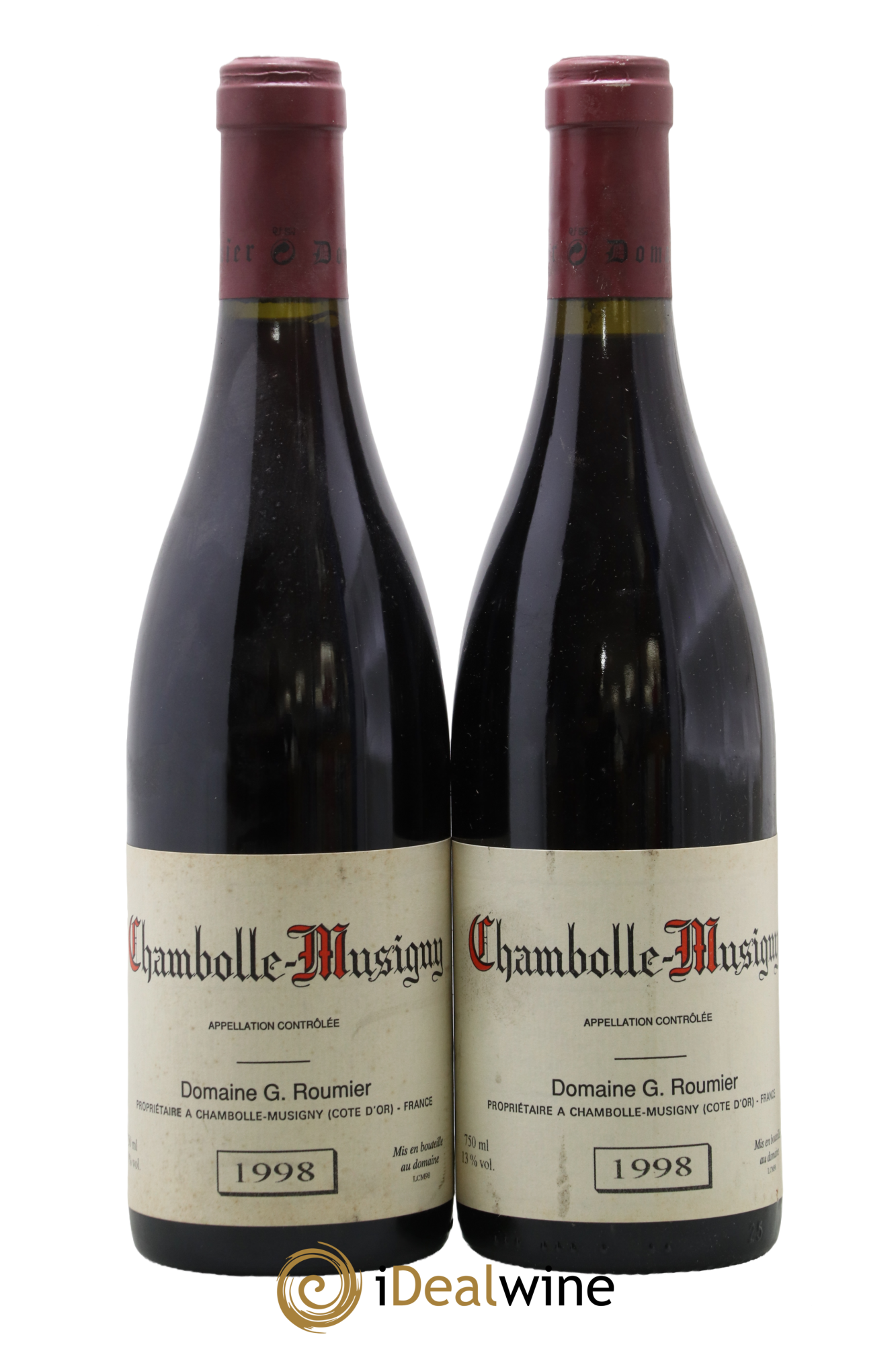 Chambolle-Musigny Georges Roumier (Domaine) 1998 - Lot de 2 bouteilles - 0
