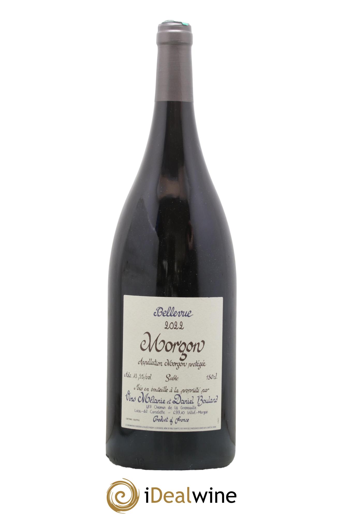 Morgon Bellevue Sable Daniel Bouland (Domaine) 2022 - Lotto di 1 magnum - 0