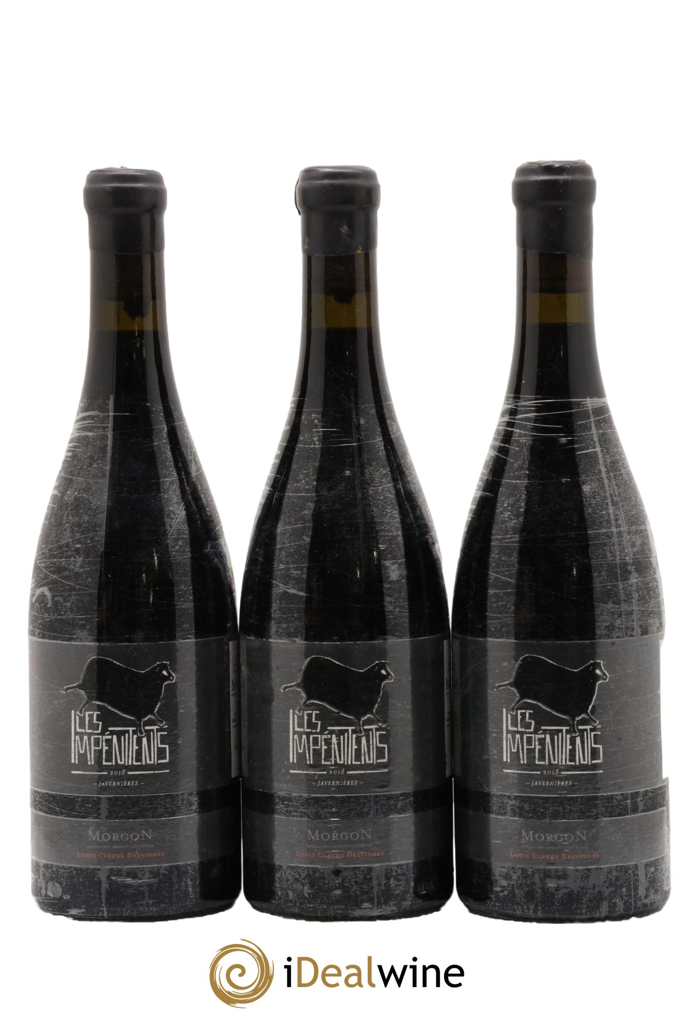Morgon Javernières Les Impénitents Louis-Claude Desvignes 2018 - Lot de 3 bouteilles - 0