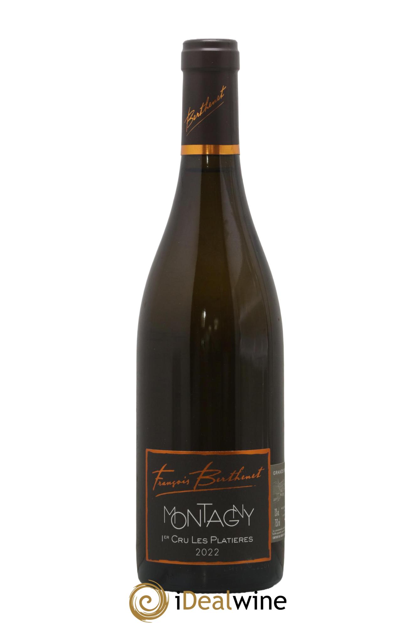 Montagny 1er Cru Les Platières Domaine Berthenet 2022 - Lotto di 1 bottiglia - 0