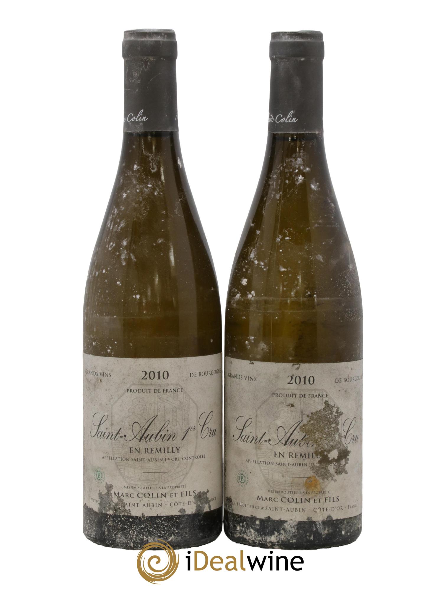 Saint-Aubin 1er Cru En Rémilly Marc Colin & Fils 2010 - Lot de 2 bouteilles - 0