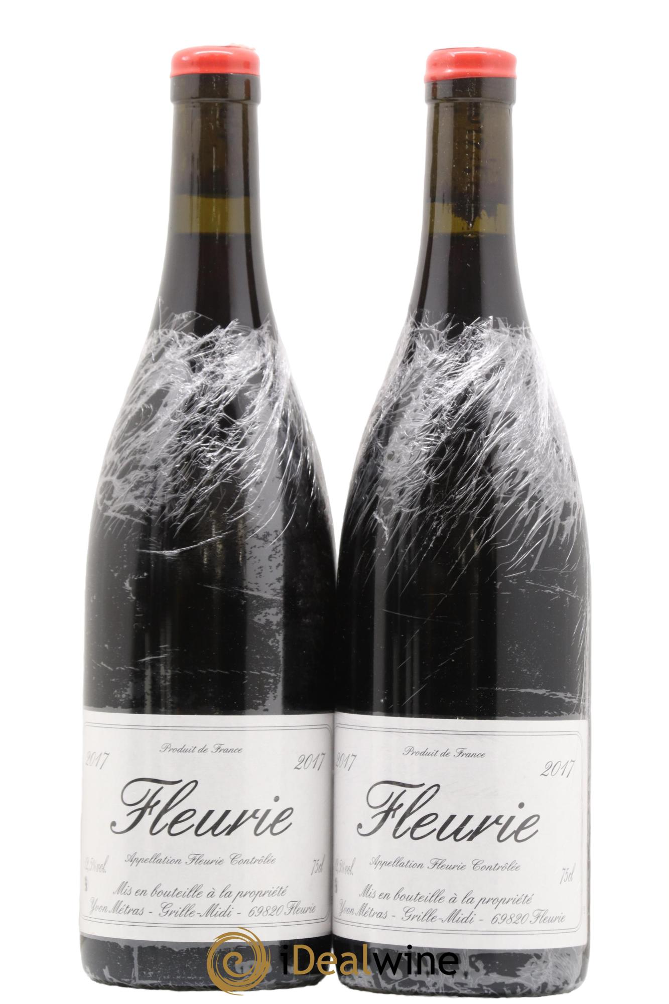 Fleurie Yvon Métras 2017 - Lot de 2 bouteilles - 0