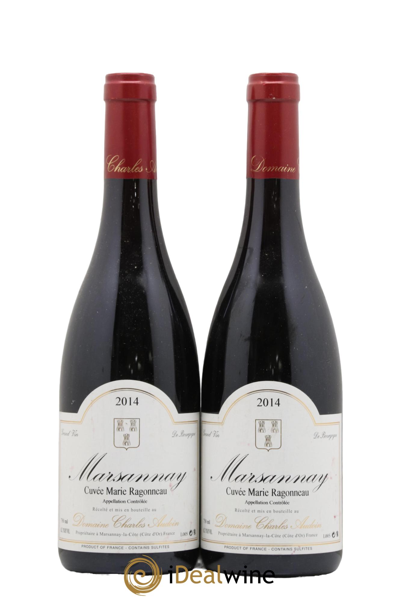 Marsannay Cuvee Marie Ragonneau Charles Audoin 2014 - Posten von 2 Flaschen - 0