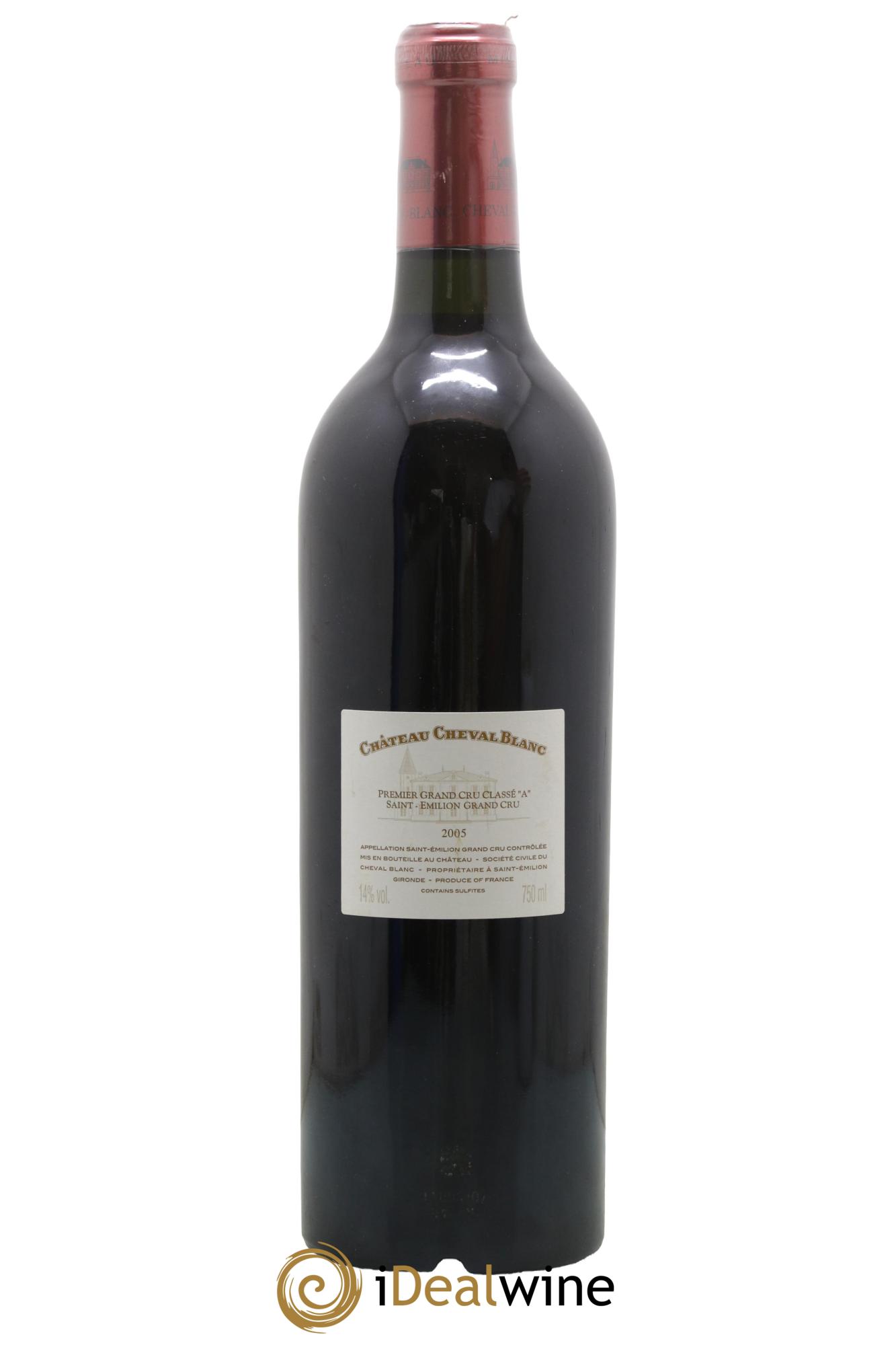 Château Cheval Blanc 1er Grand Cru Classé A 2005 - Lotto di 1 bottiglia - 1