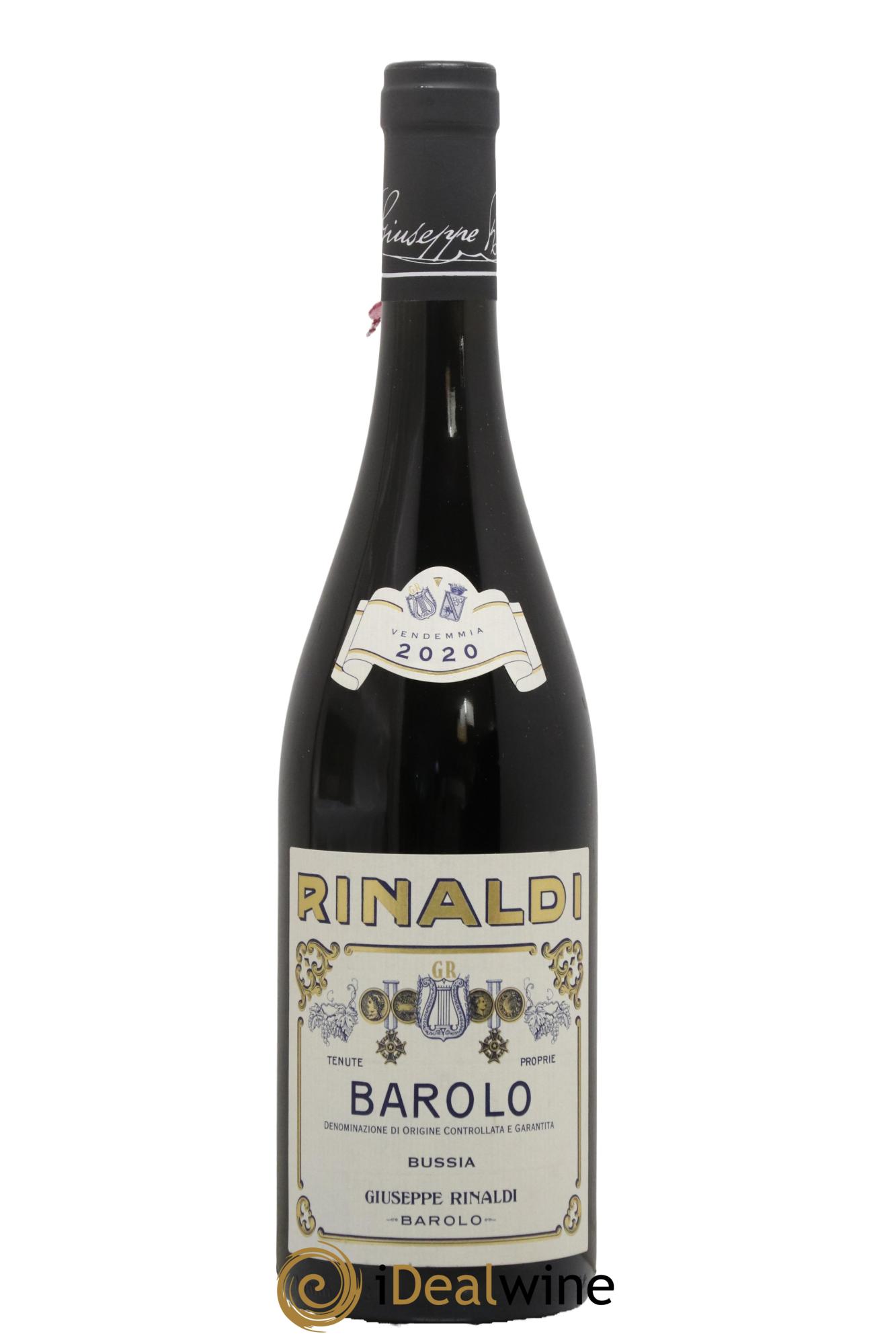 Barolo DOCG Bussia Giuseppe Rinaldi 2020 - Lot de 1 bouteille - 0