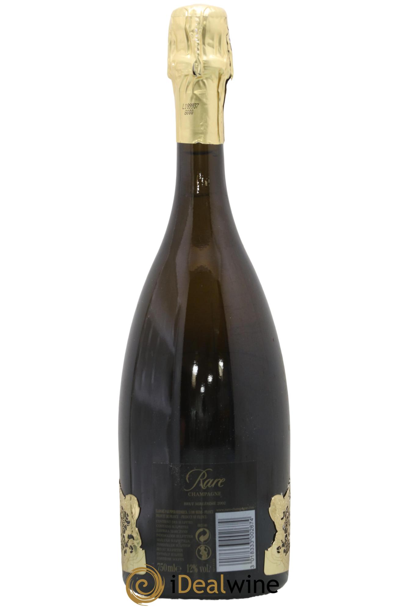 Rare Rare Champagne 2002 - Lot of 1 bottle - 1