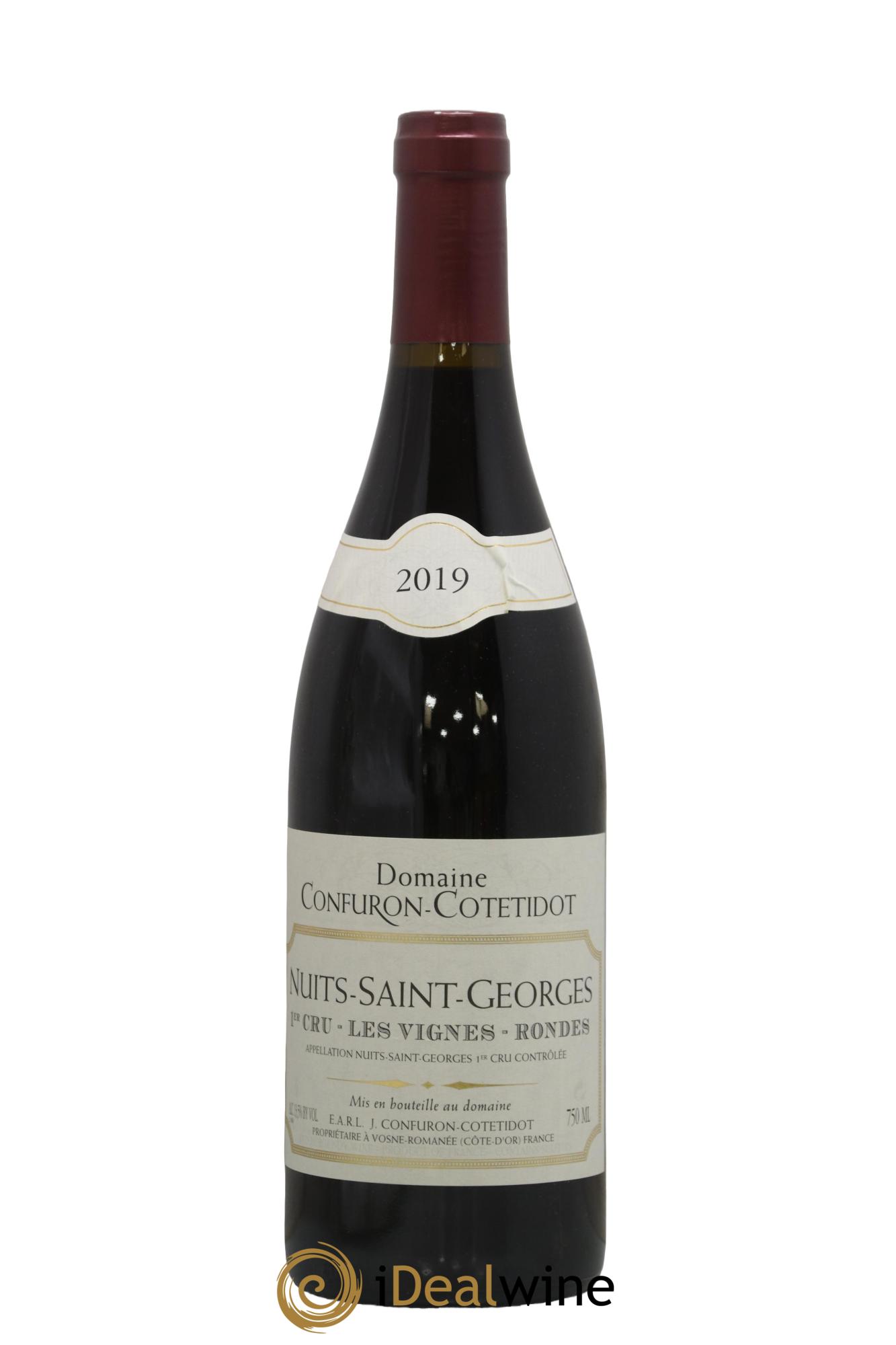 Nuits-Saint-Georges 1er Cru Les Vignes Rondes Confuron-Cotetidot 2019 - Lot de 1 bouteille - 0
