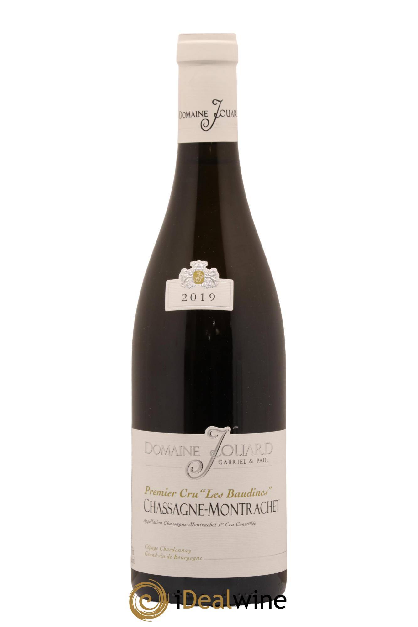 Chassagne-Montrachet 1er Cru Les Baudines Domaine Gabriel Et Paul Jouard 2019 - Lot de 1 bouteille - 0