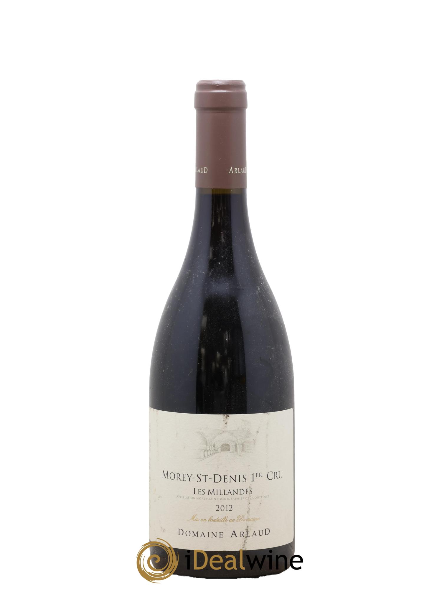 Morey-Saint-Denis 1er Cru Les Millandes Arlaud 2012 - Lot de 1 bouteille - 0
