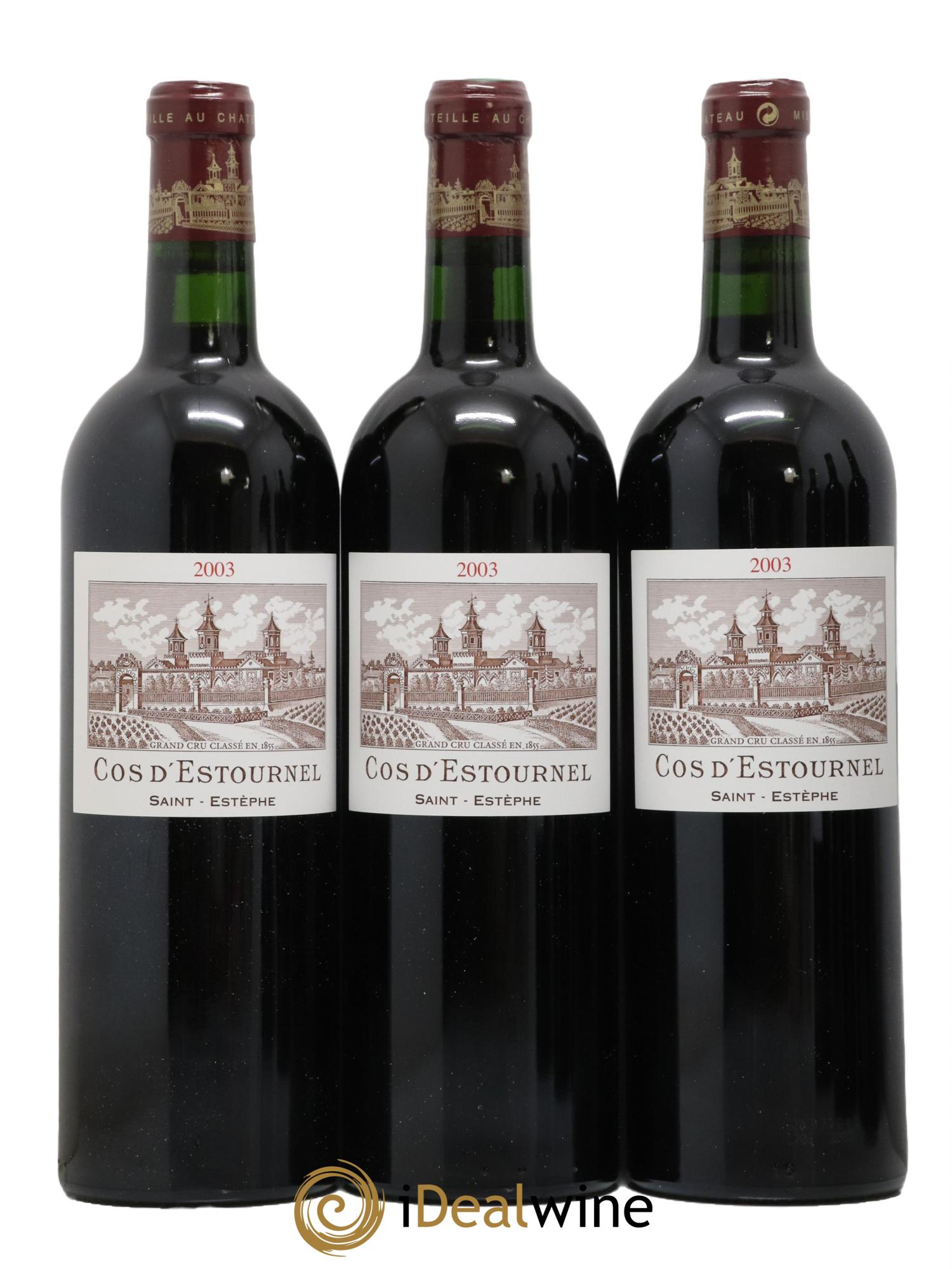 Cos d'Estournel 2ème Grand Cru Classé 2003 - Lot de 6 bouteilles - 3