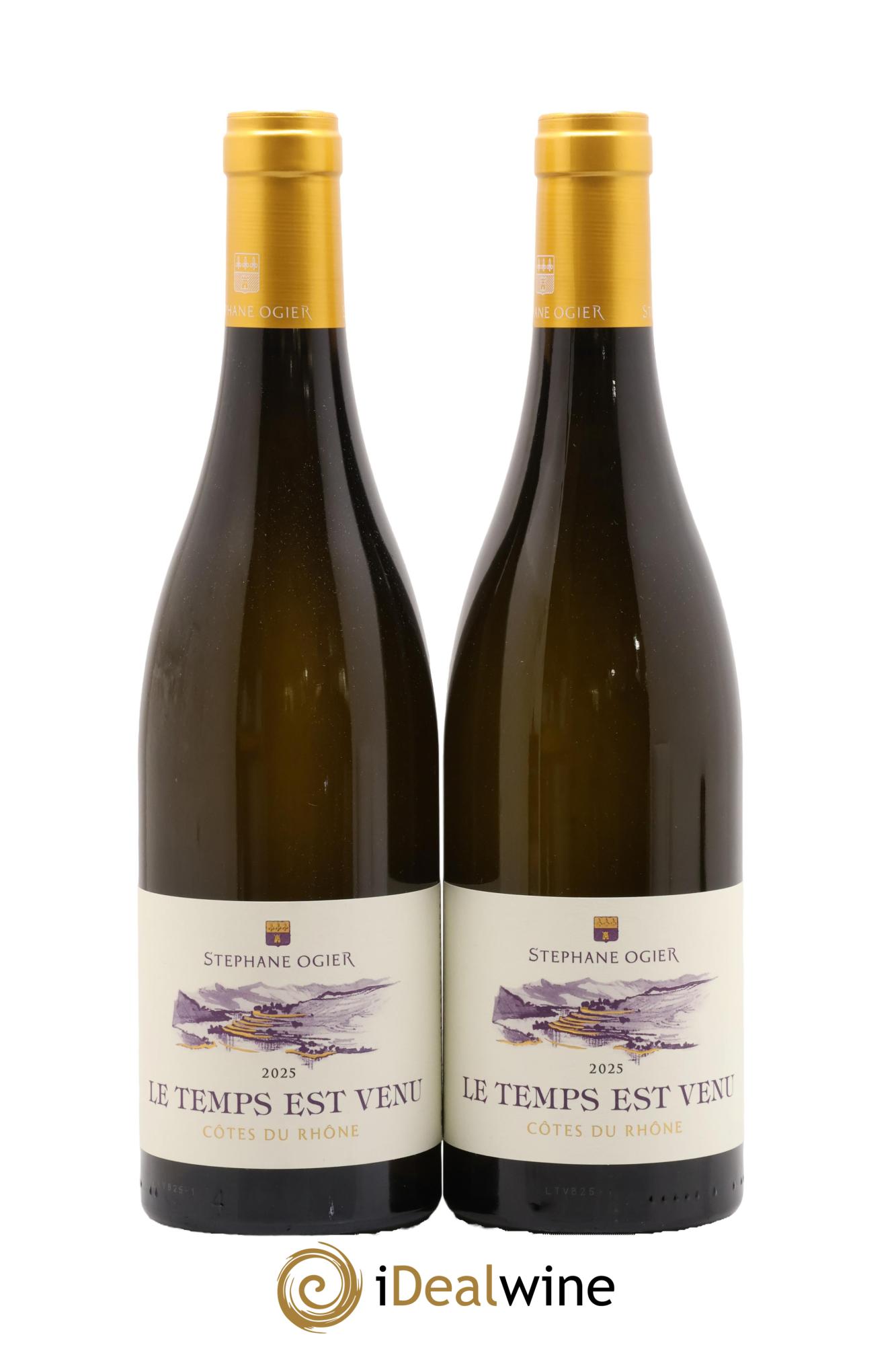Côtes-du-Rhône Le Temps est Venu Stéphane Ogier 2025 - Lot of 2 bottles - 0