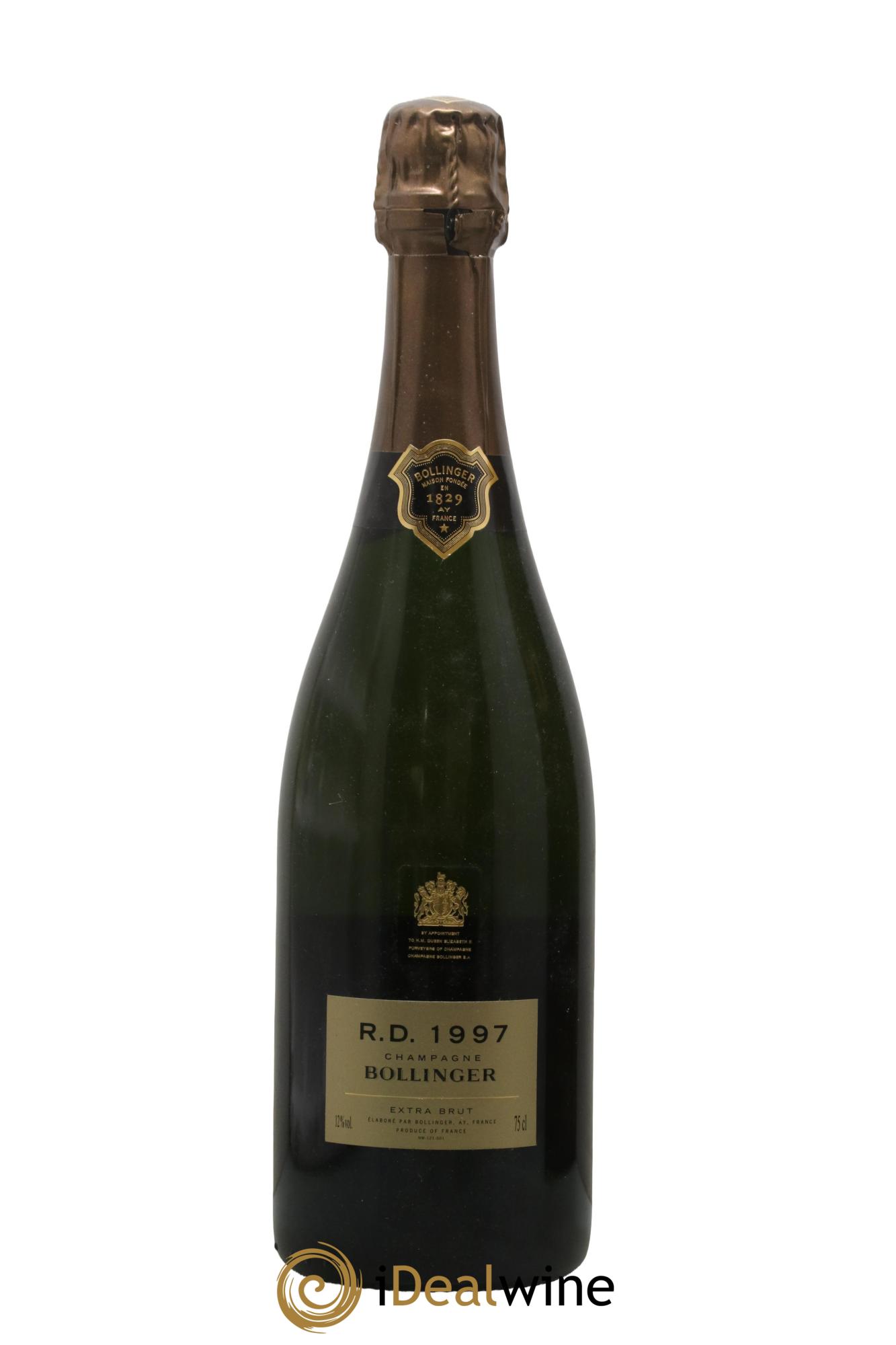 R.D. Extra-Brut Bollinger 1997 - Lot of 1 bottle - 1