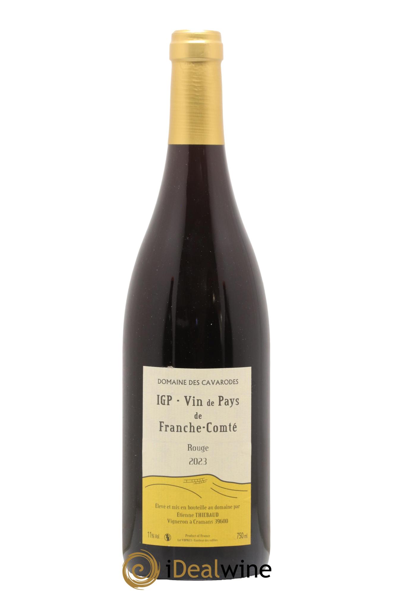 IGP de Franche-Comté Cavarodes (Domaine des) - Etienne Thiébaud 2023 - Lotto di 1 bottiglia - 0