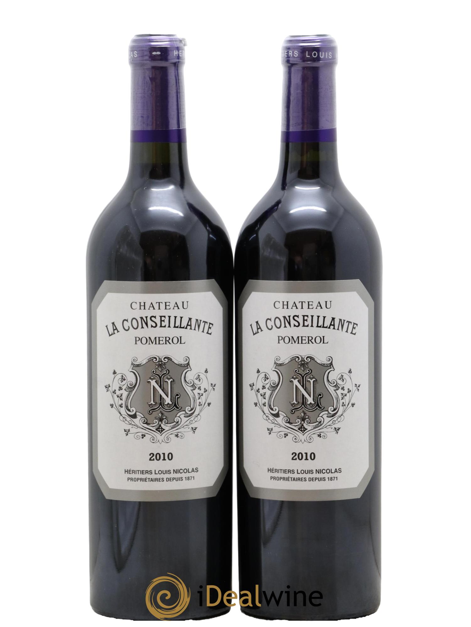 Château la Conseillante 2010 - Lot de 2 bouteilles - 0