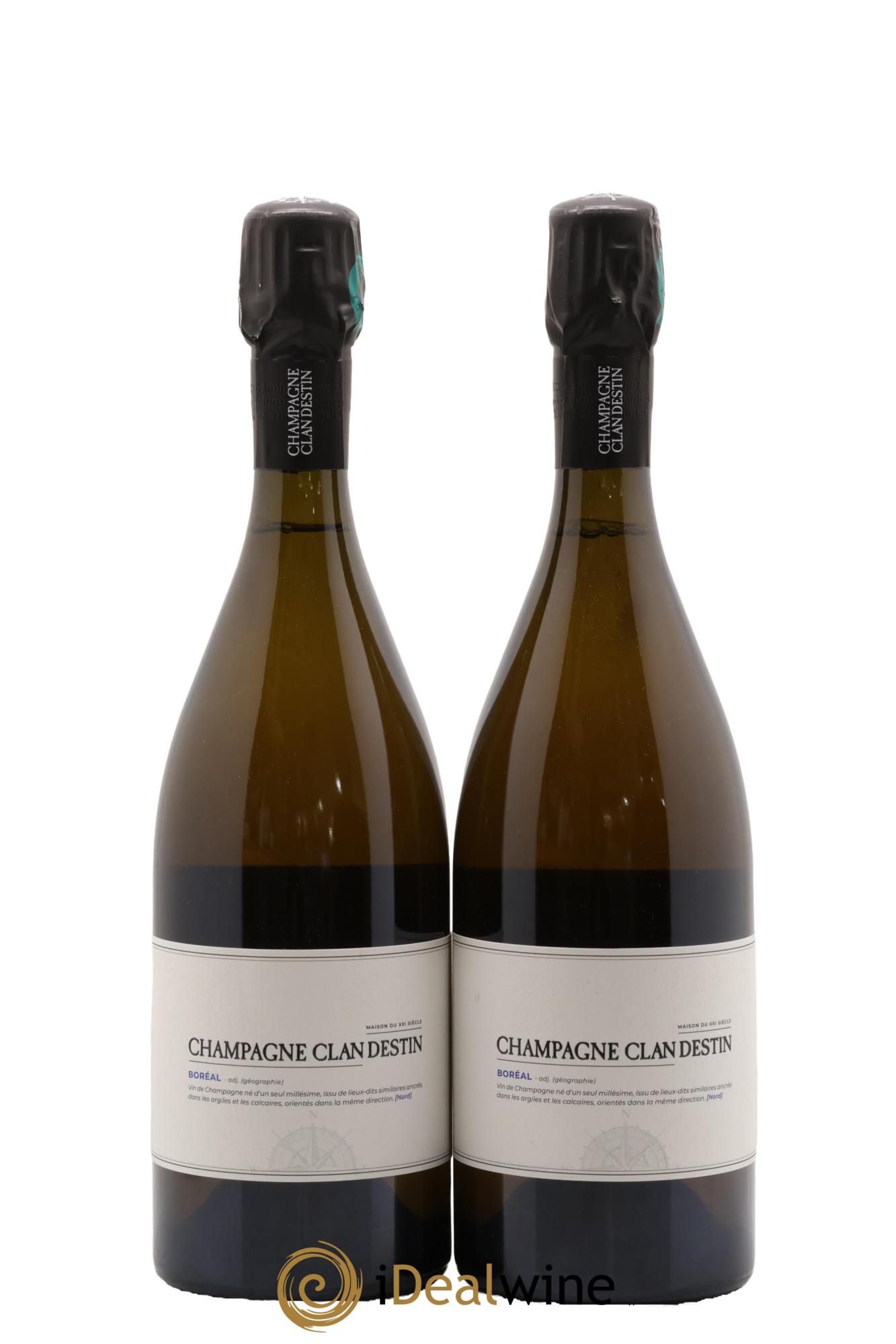 Boréal Brut Nature Clandestin 2022 - Lot de 2 bouteilles - 0