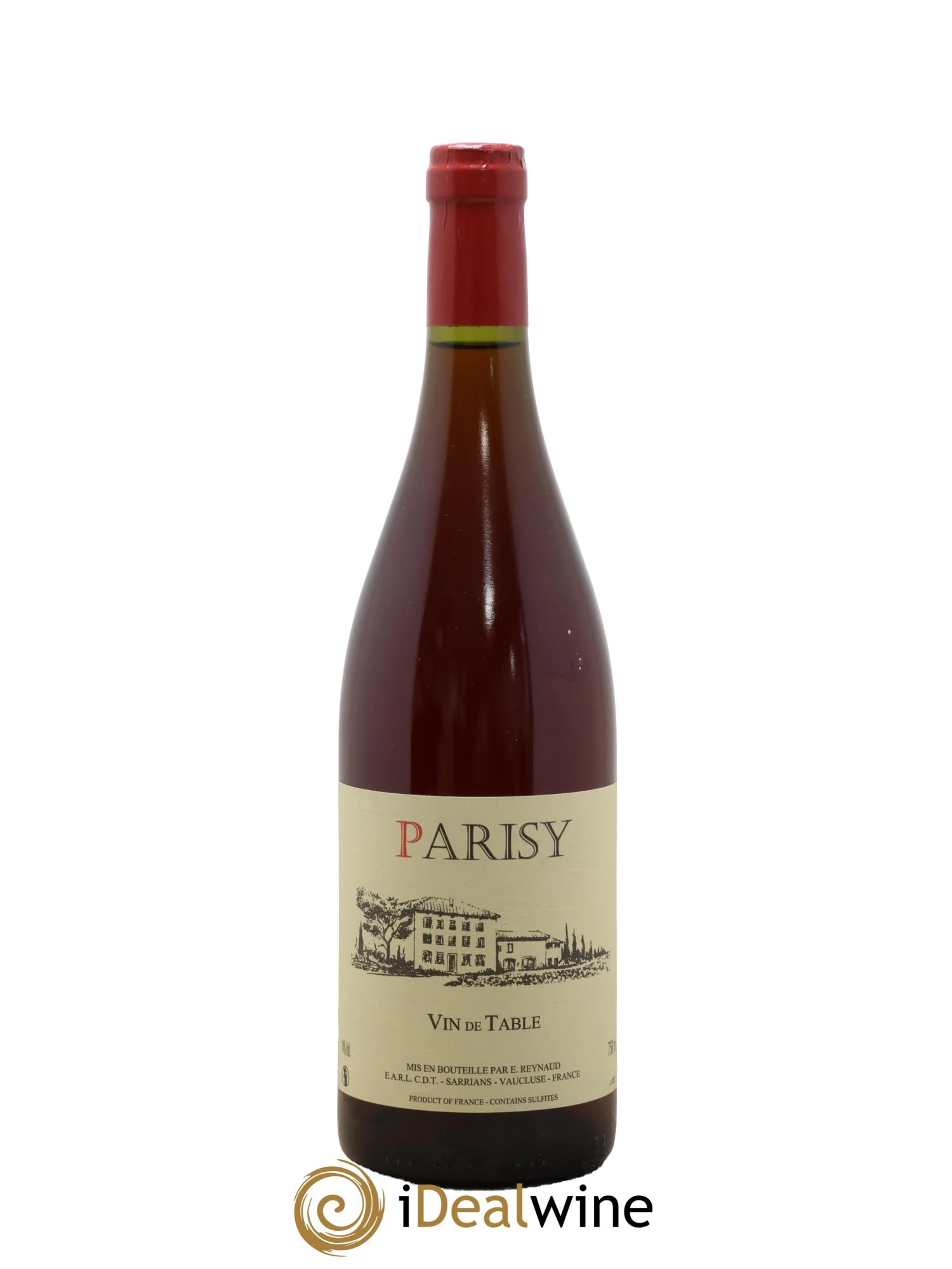 Vin de Table Parisy Emmanuel Reynaud 2020 - Posten von 1 Flasche - 0