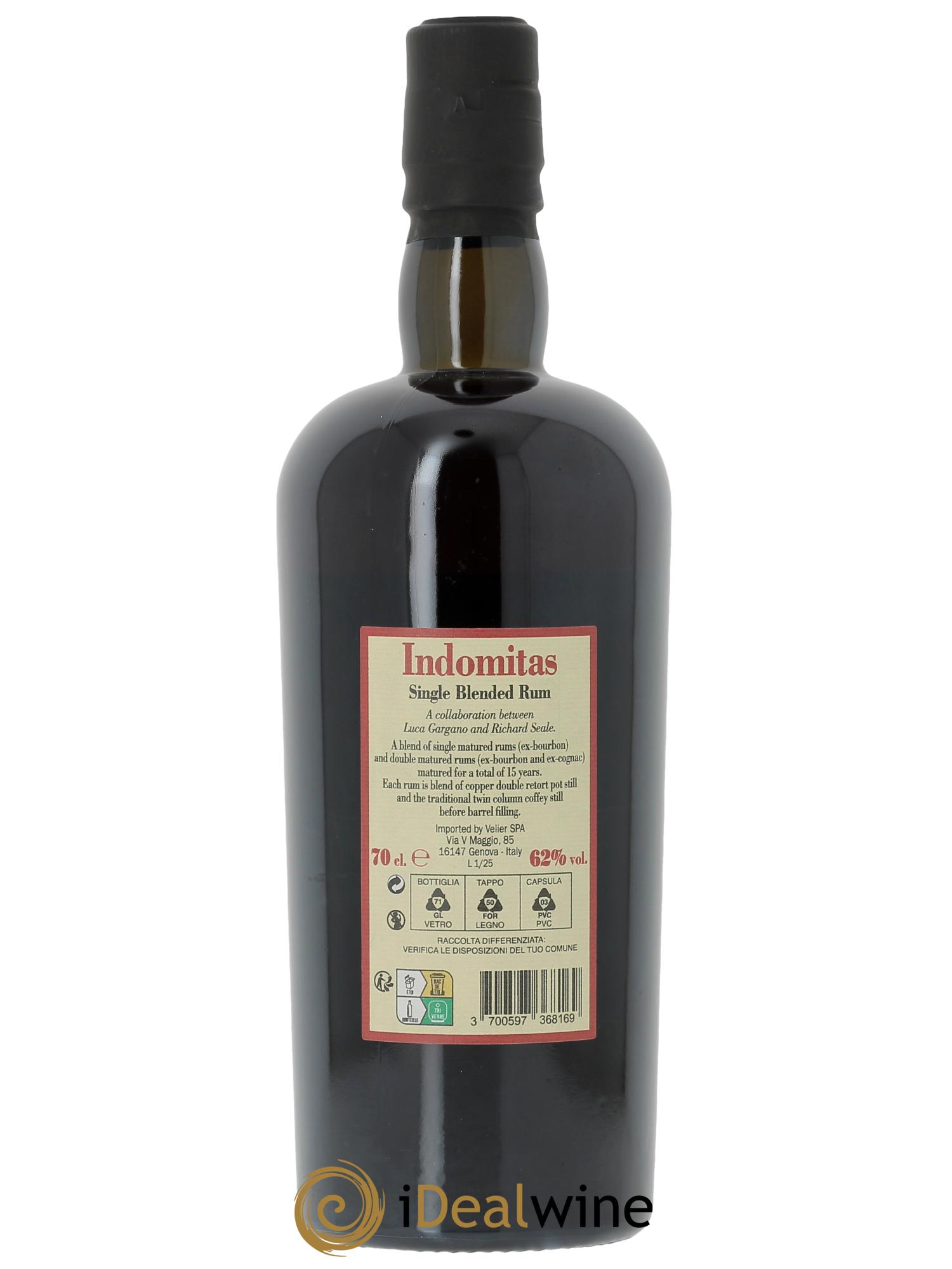 Rhum Foursquare Indomitas 62°  - Lot de 1 bouteille - 2
