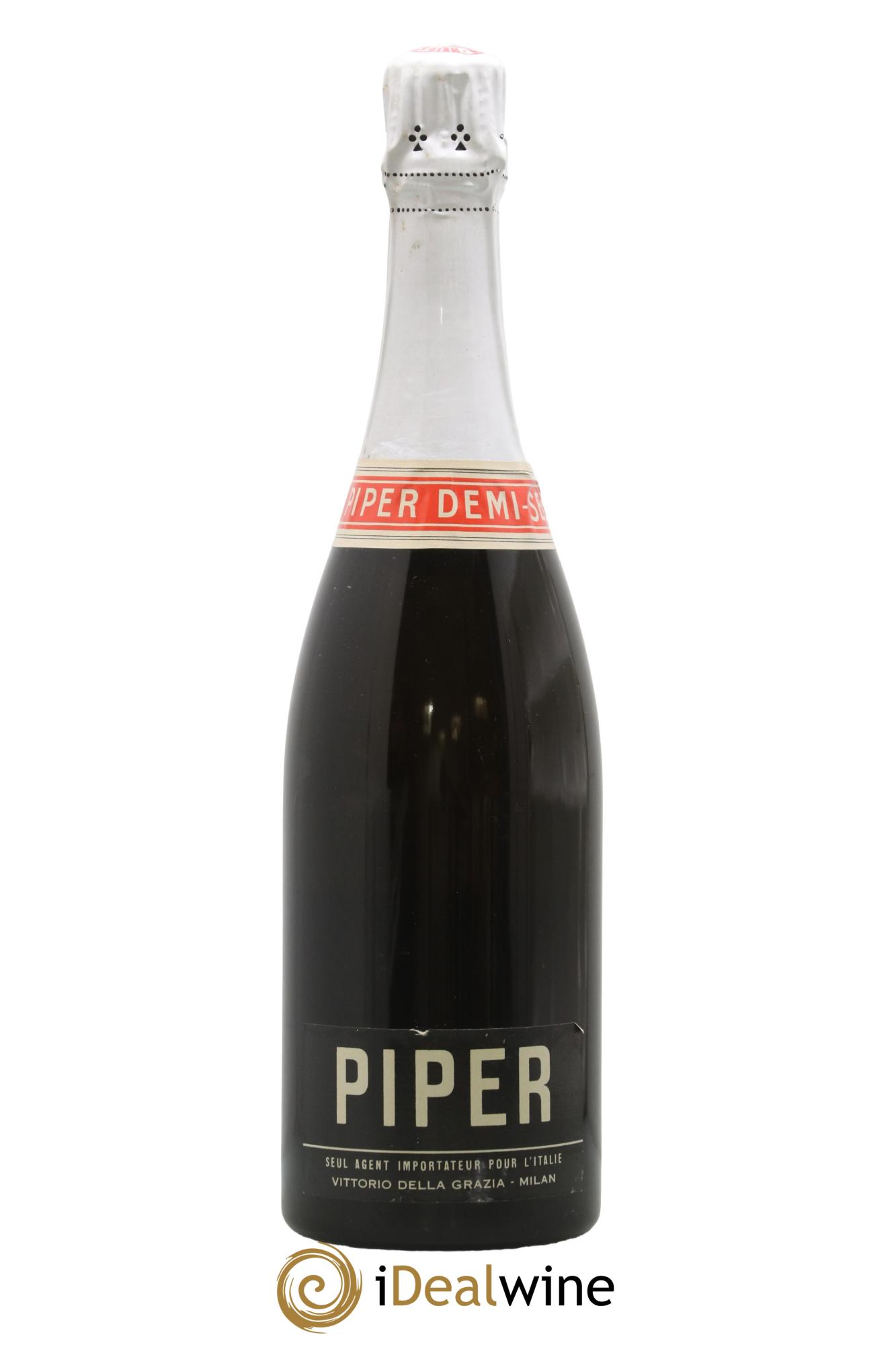 Champagne Demi Sec Piper Heidsieck - Posten von 1 Flasche - 1