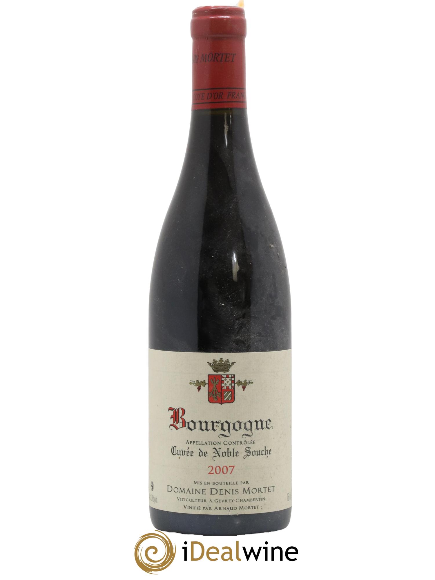Bourgogne Cuvée de Noble Souche Denis Mortet (Domaine) 2007 - Lot de 1 bouteille - 0