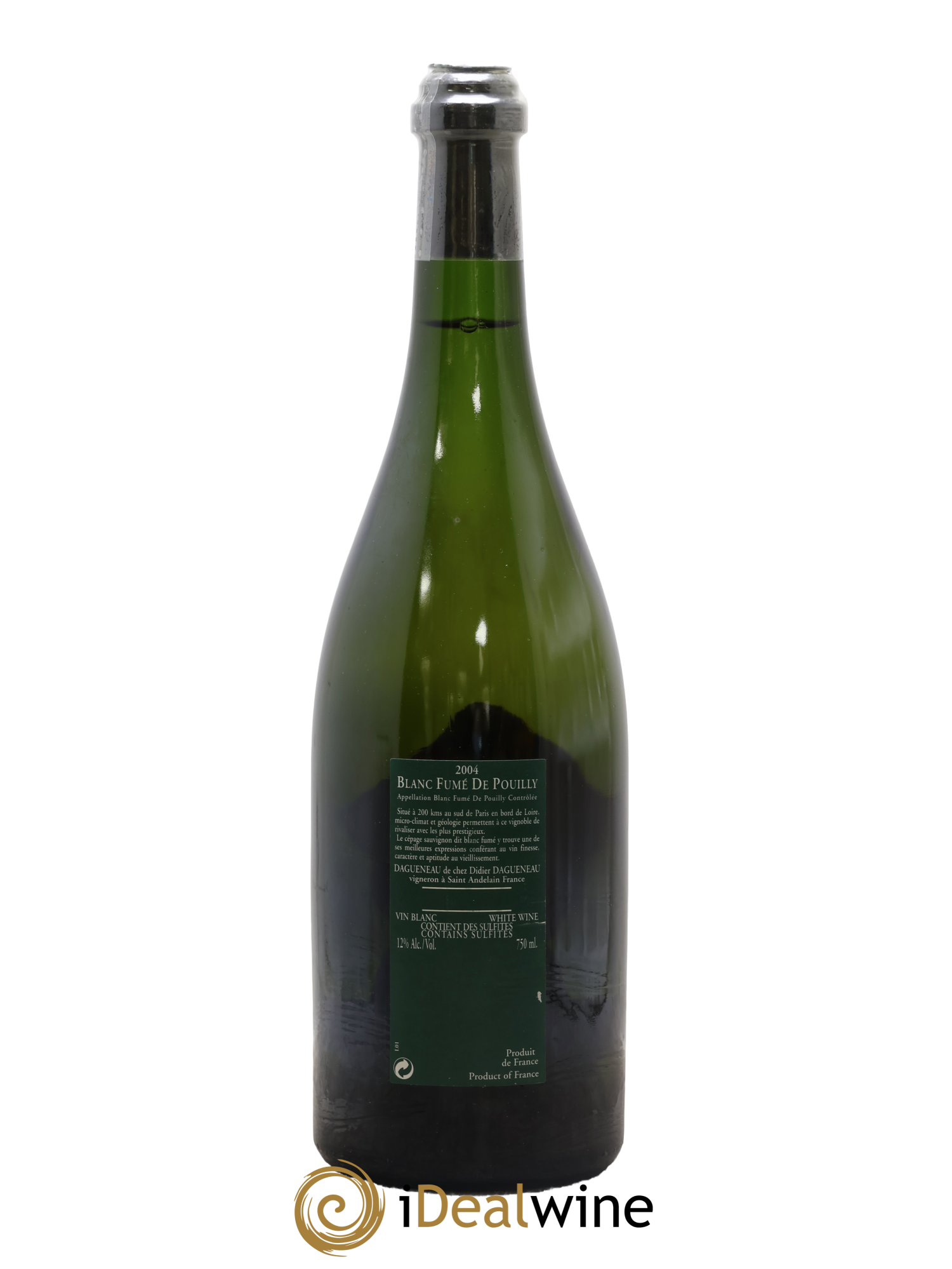Vin de France (anciennement Pouilly-Fumé) Silex Dagueneau (Domaine Didier - Louis-Benjamin) 2004 - Lot of 1 bottle - 1