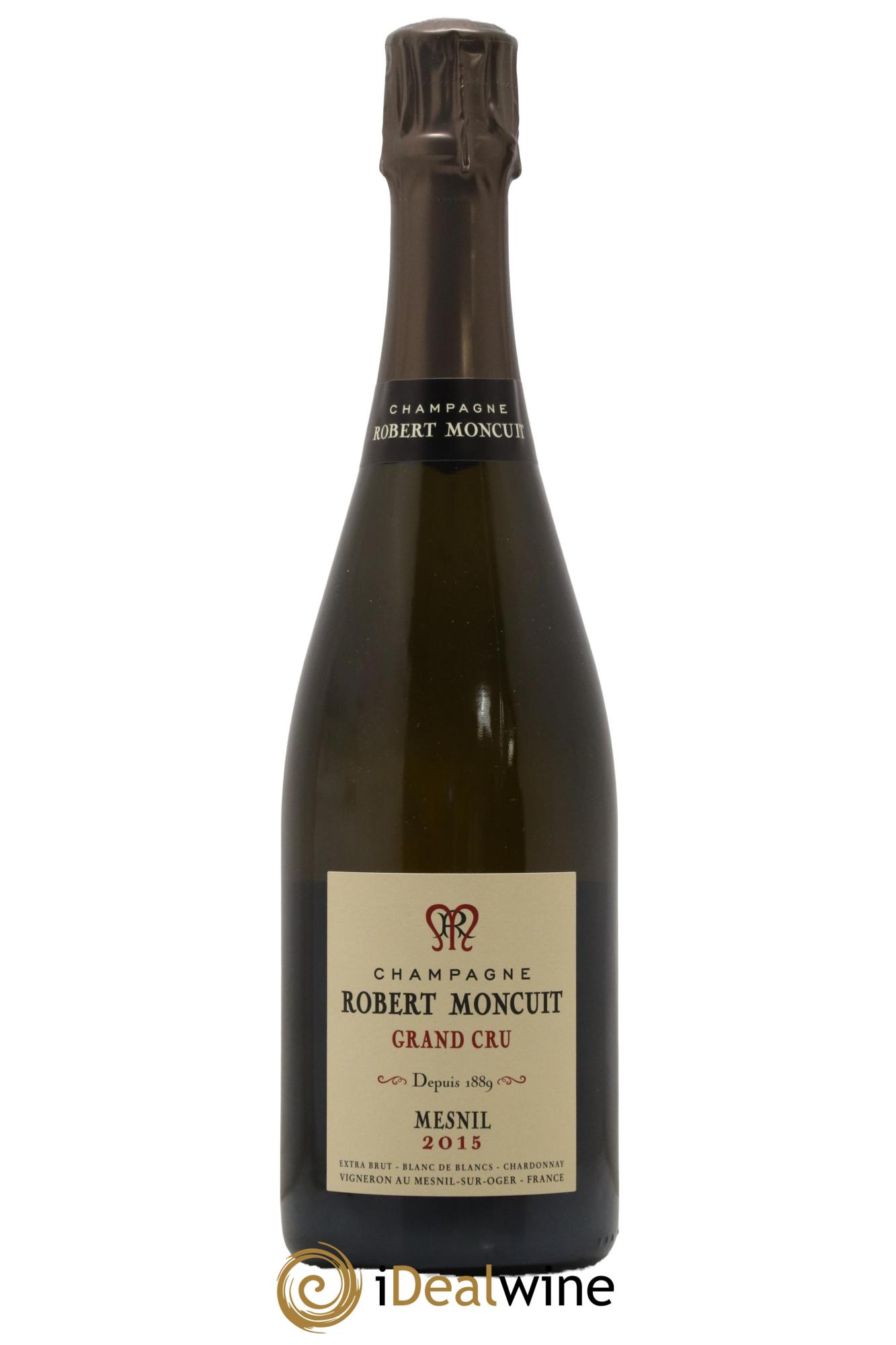 Blanc de Blancs Grand Cru Extra-Brut Robert Moncuit Mesnil 2015 - Lot of 1 bottle - 0