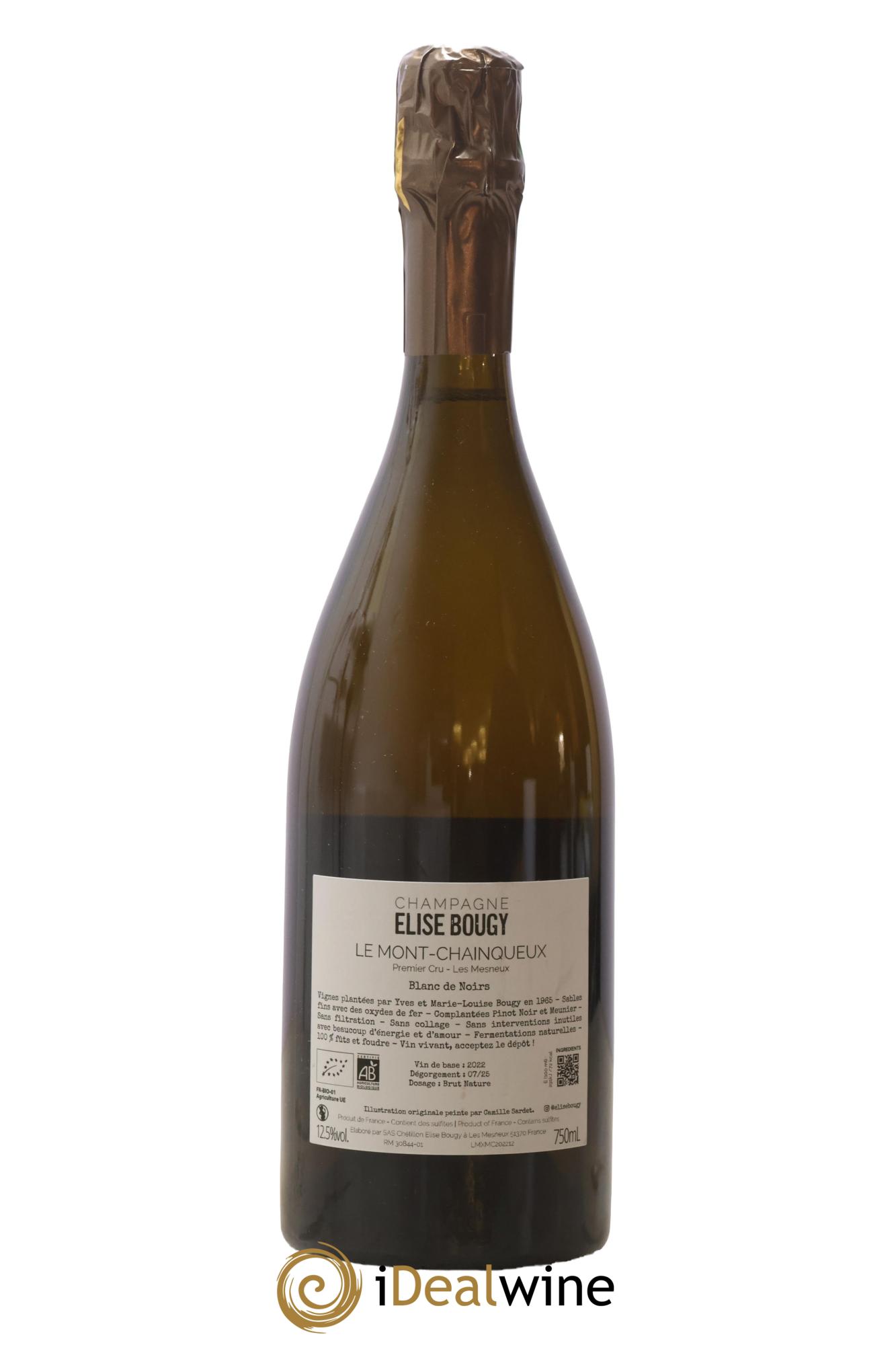 Les Mesneux Le Mont Chainqueux Elise Bougy - Posten von 1 Flasche - 1