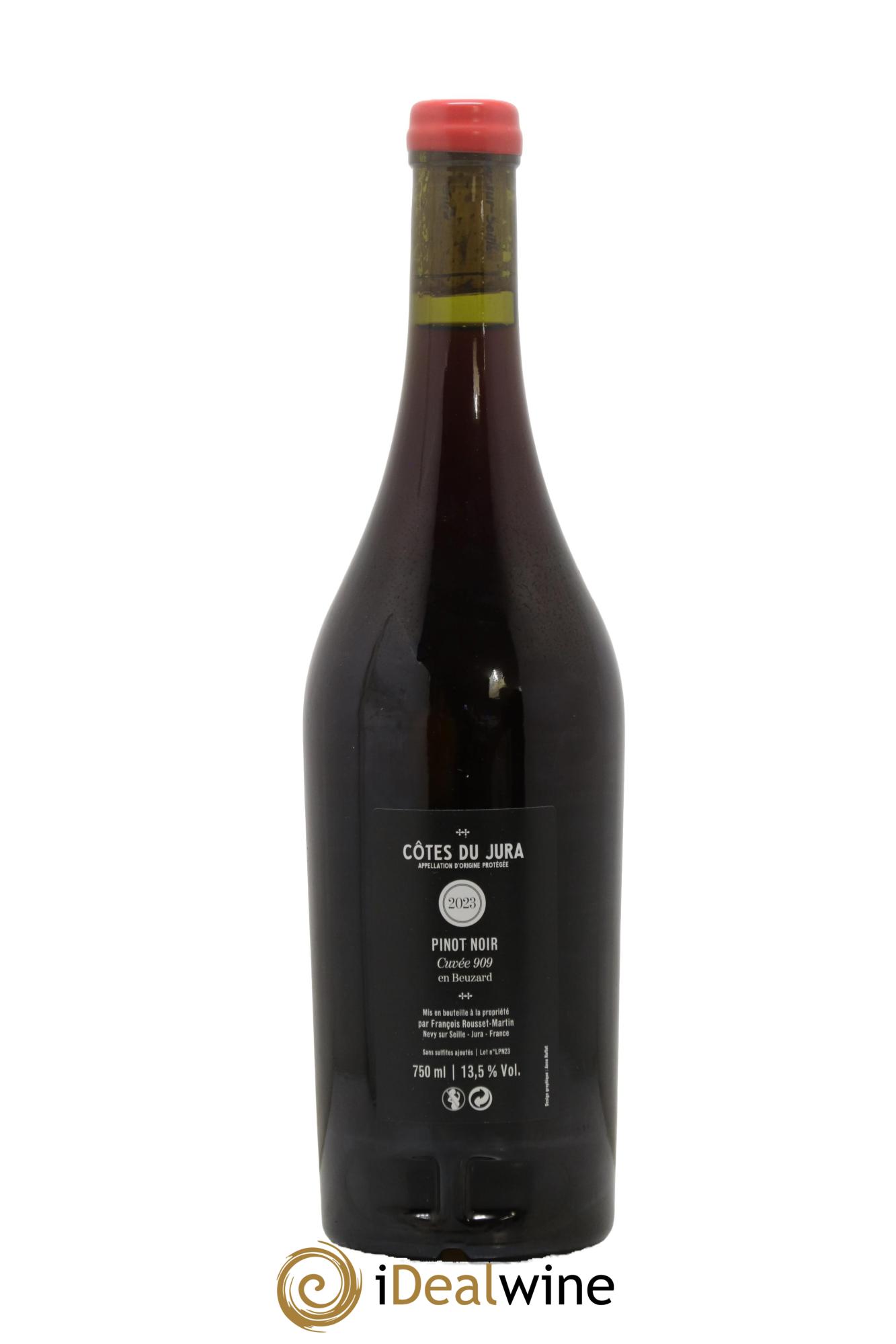 Côtes du Jura Pinot noir En Beuzard 909 François Rousset Martin 2023 - Lotto di 1 bottiglia - 1