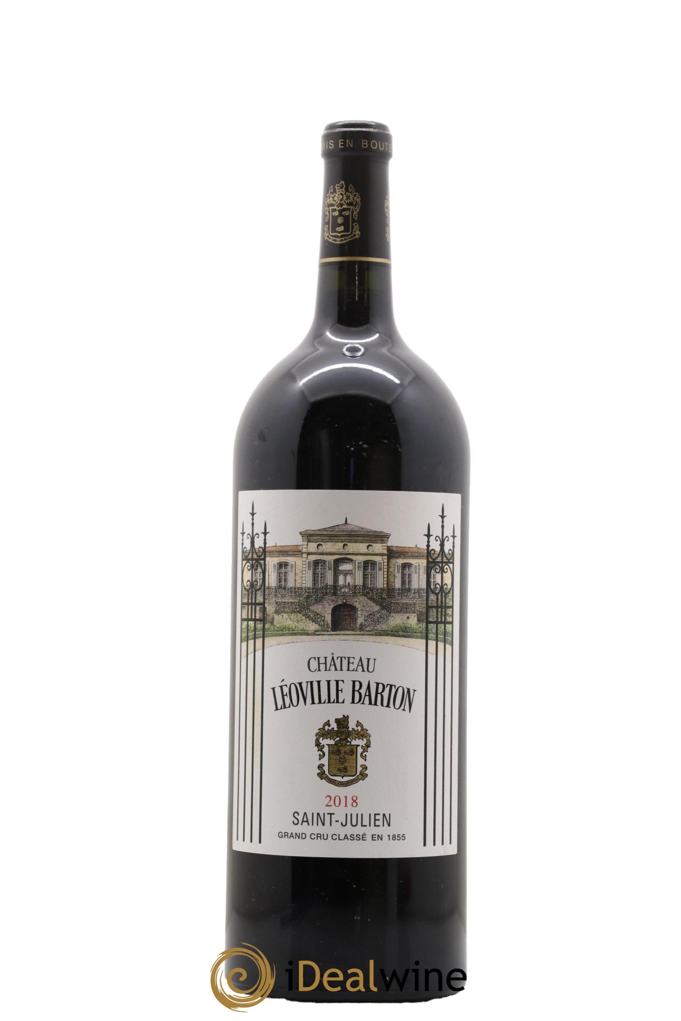 Château Léoville Barton 2ème Grand Cru Classé 2018 - Lot de 1 magnum - 0