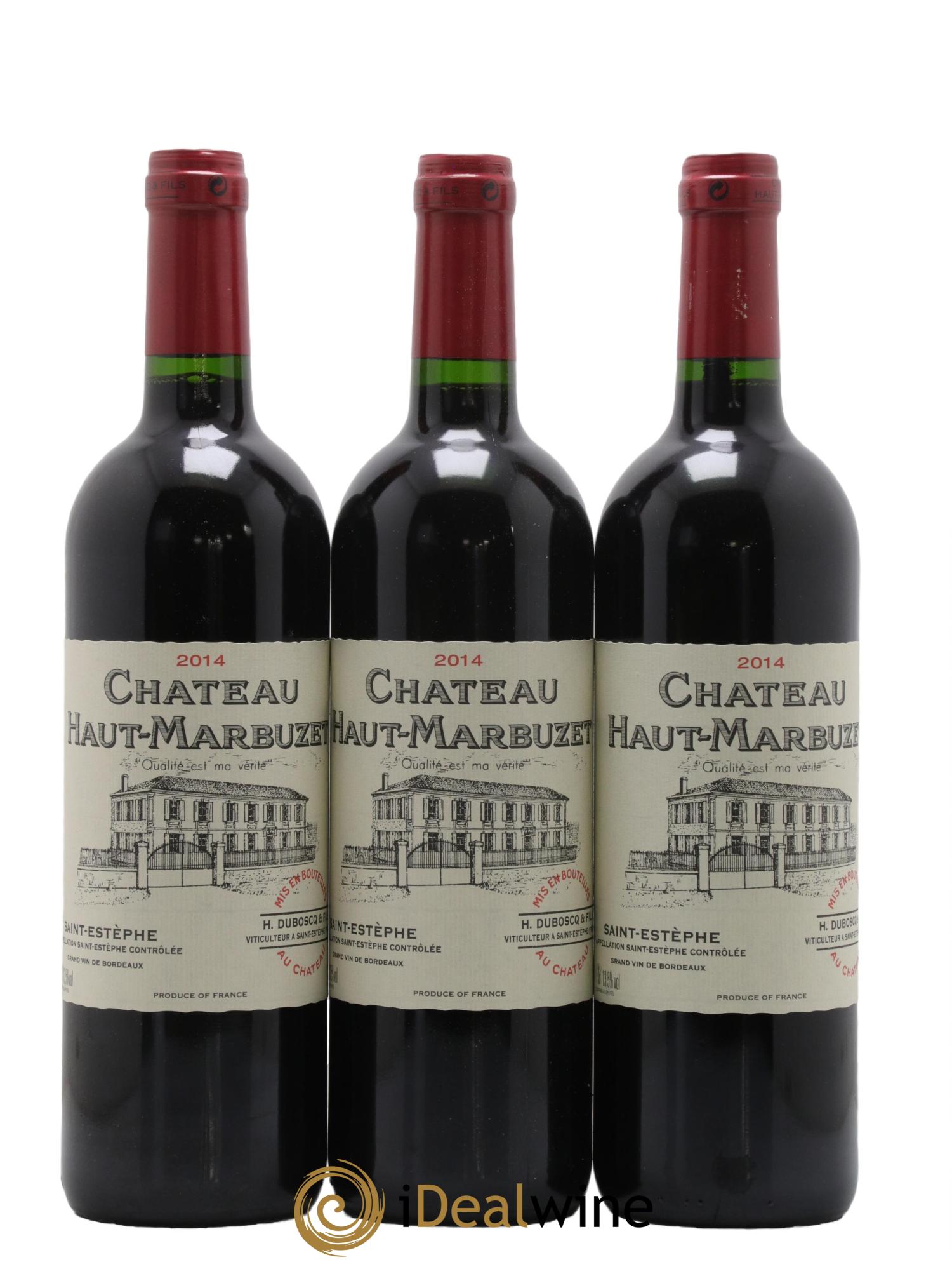 Château Haut Marbuzet 2014 - Lot de 6 bouteilles - 1