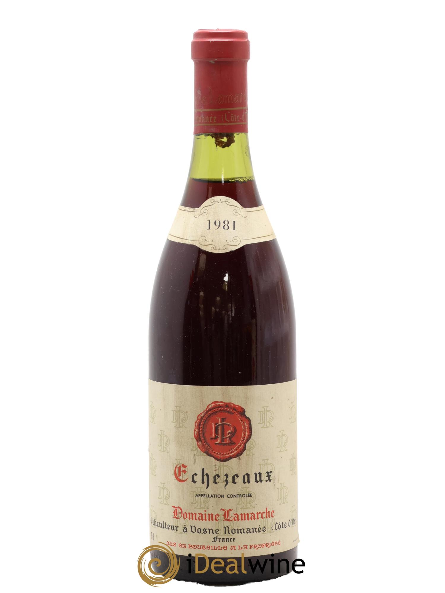 Echezeaux Grand Cru Lamarche (Domaine) 1981 - Posten von 1 Flasche - 0
