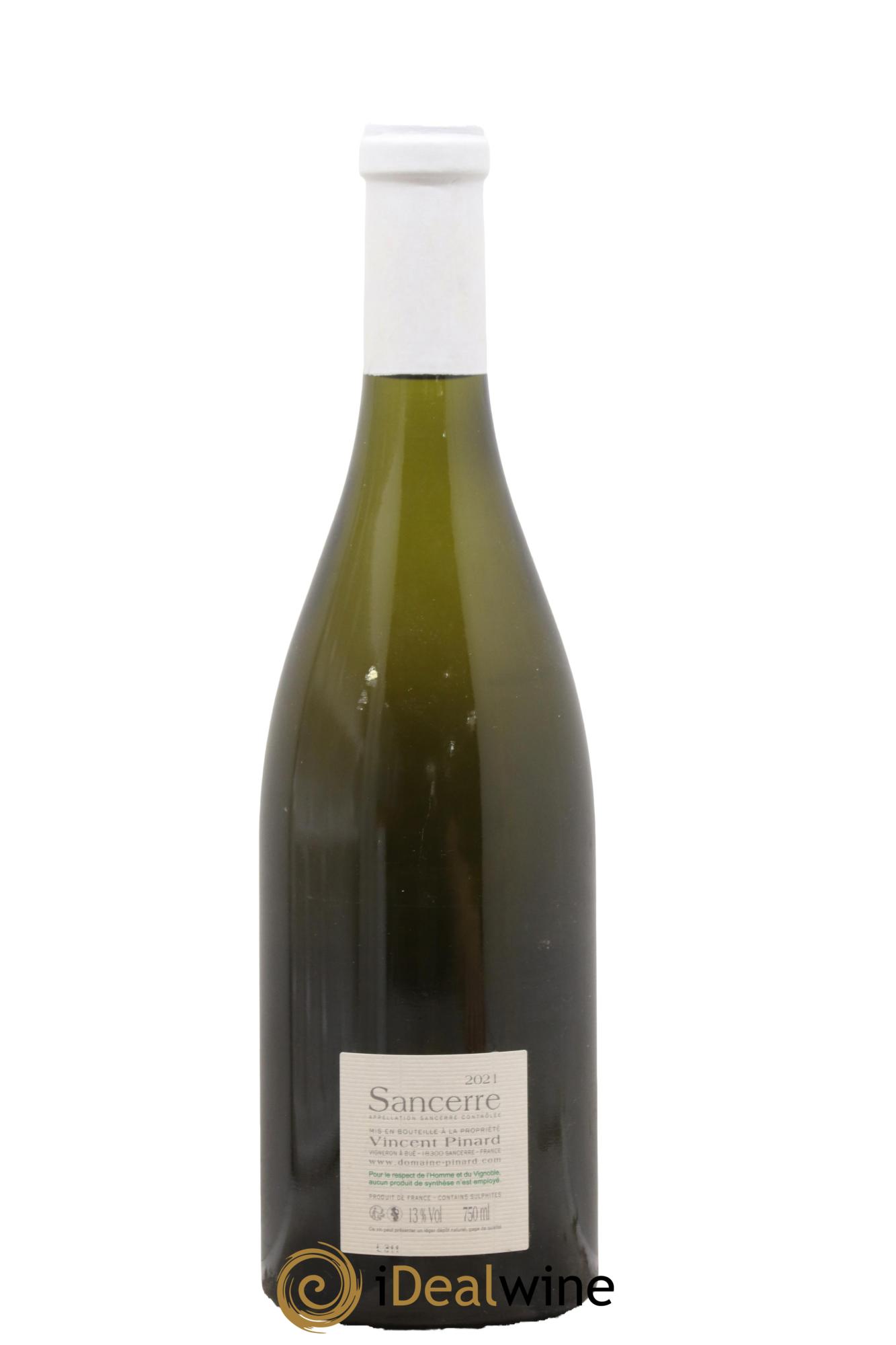 Sancerre Harmonie Vincent Pinard 2021 - Lot de 1 bouteille - 1