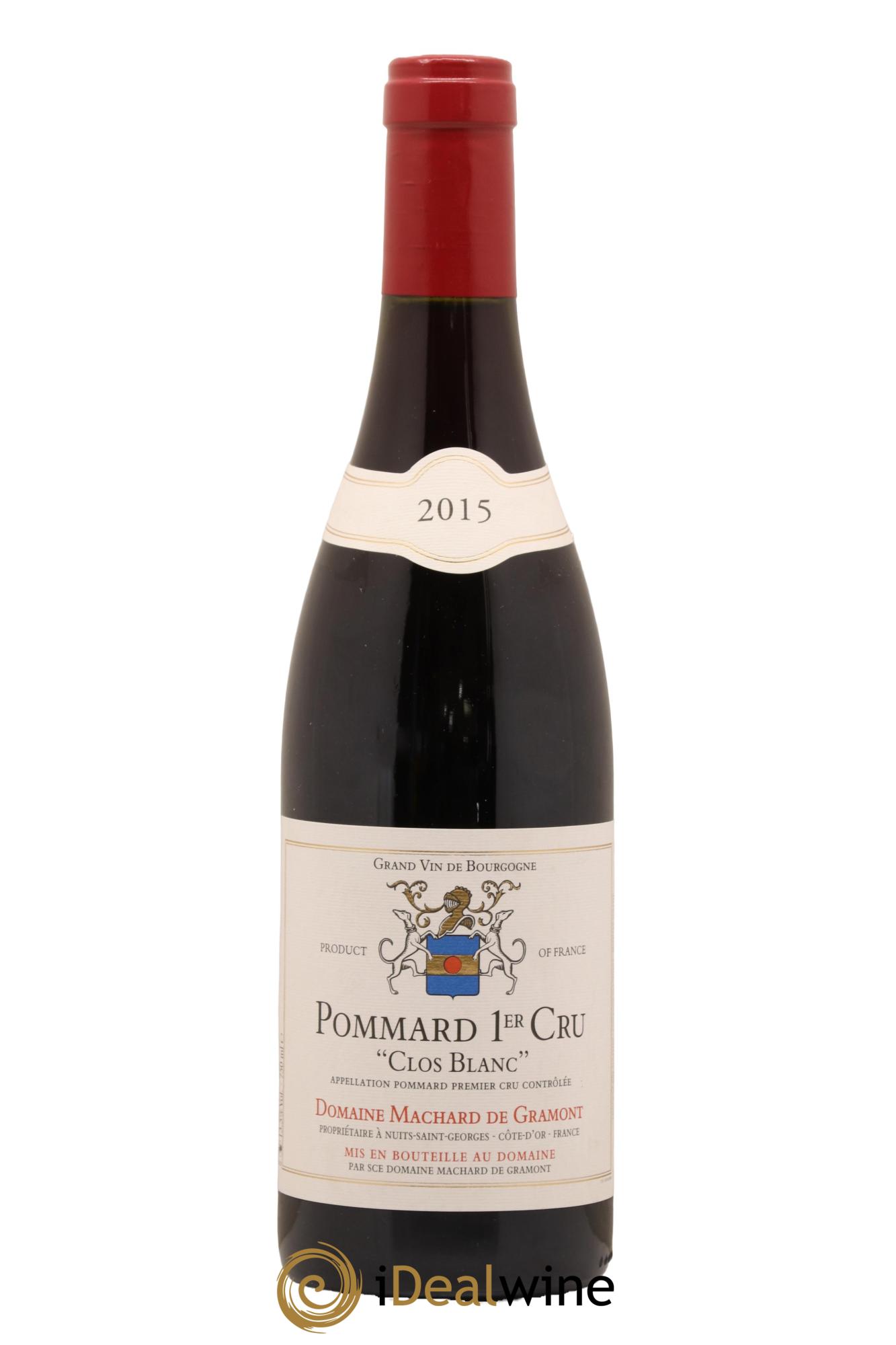 Pommard 1er Cru Clos Blanc Domaine Machard de Gramont 2015 - Lot de 1 bouteille - 0