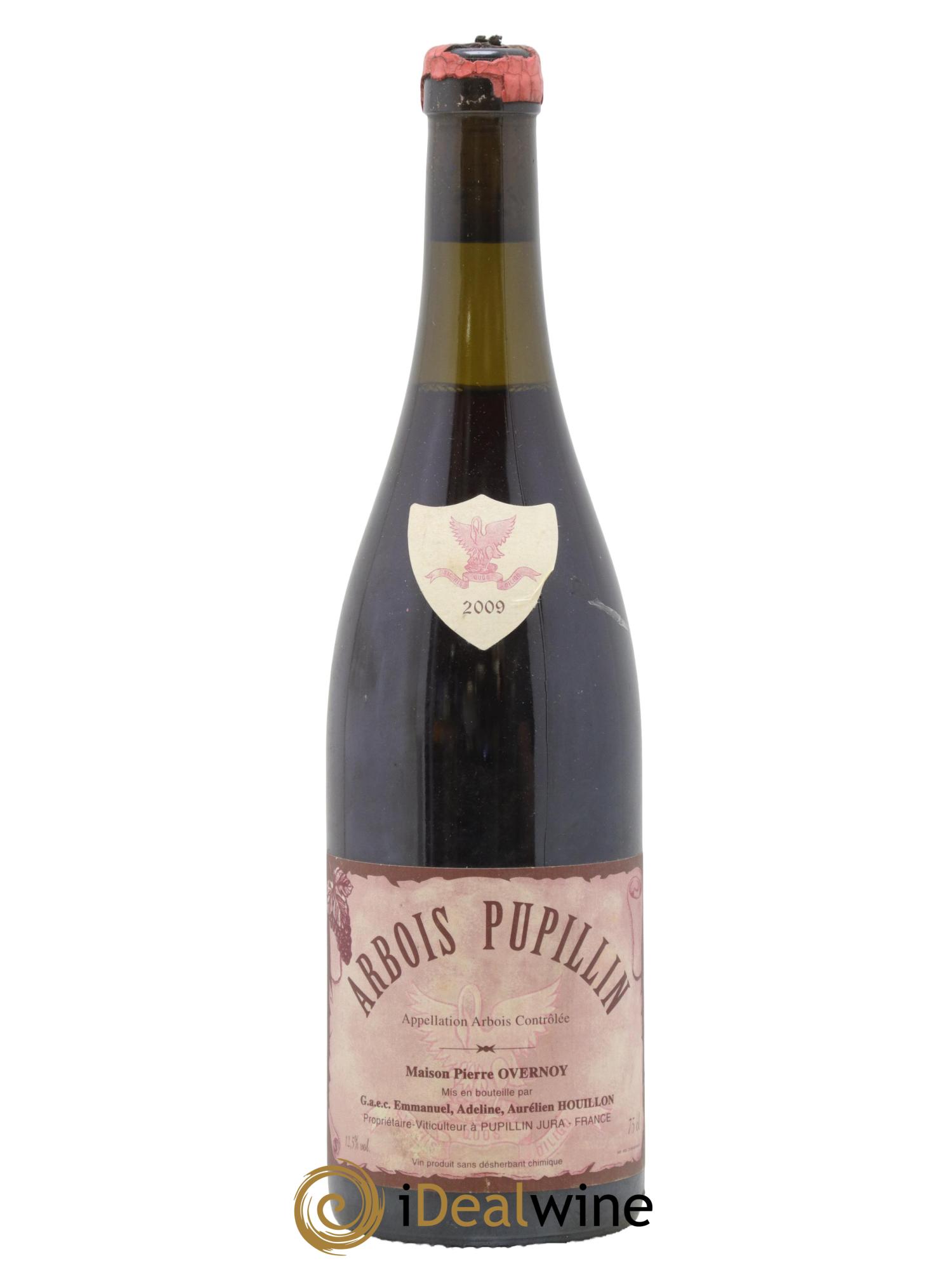 Arbois-Pupillin Poulsard (cire rouge) Overnoy-Houillon (Domaine) 2009 - Lot de 1 bouteille - 0