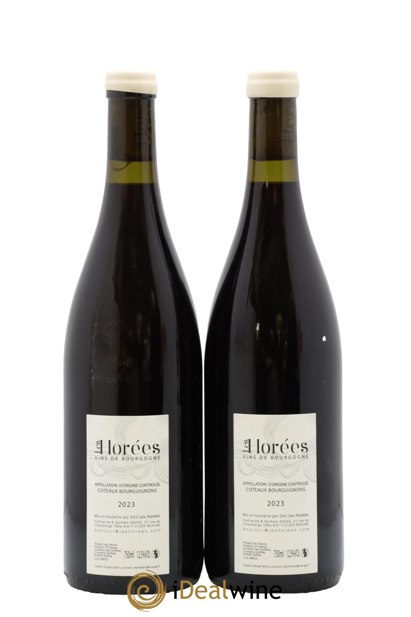 Coteaux Bourguignons Mon Poulain Les Horées 2023 - Posten von 2 Flaschen - 1