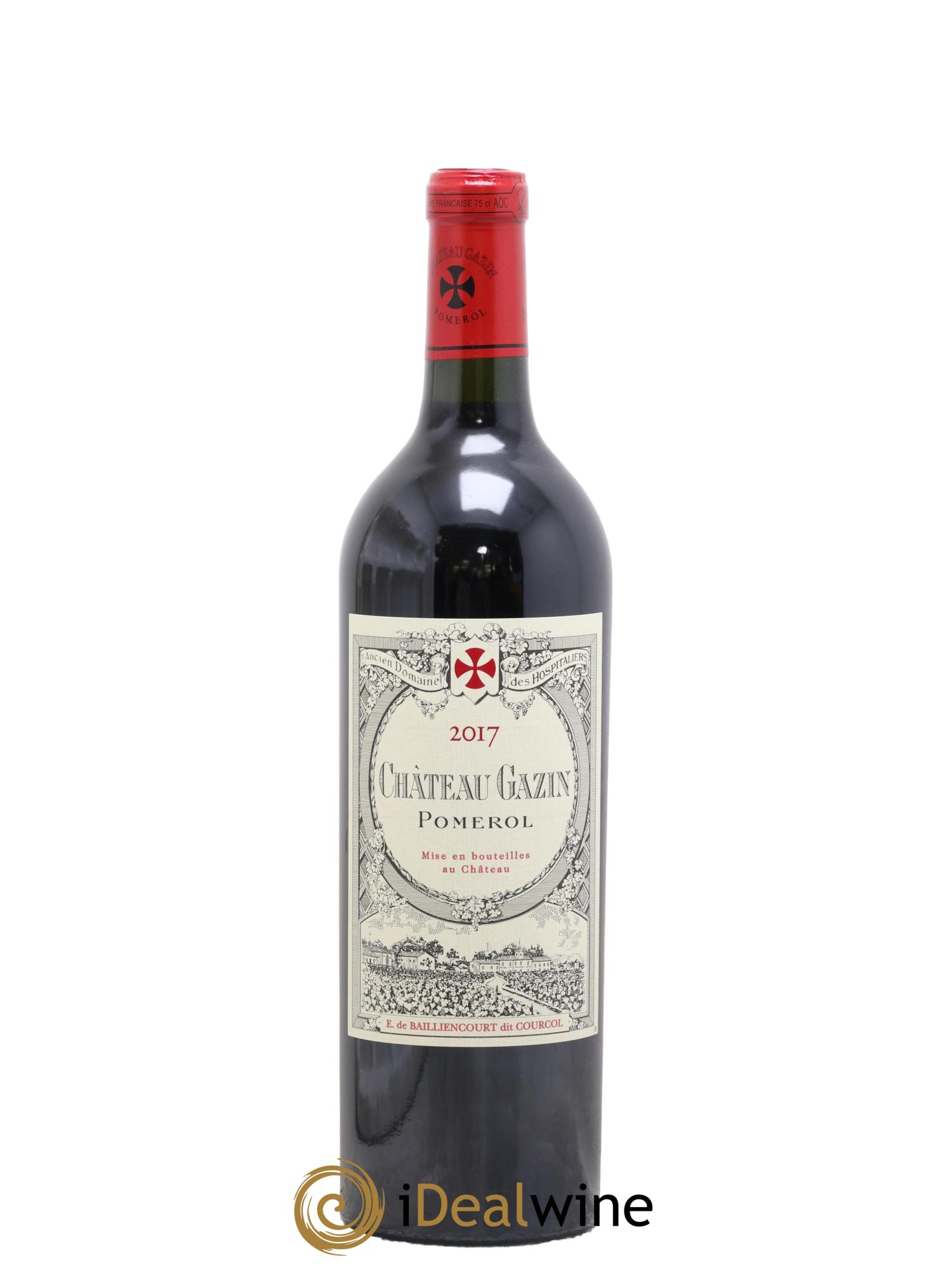 Château Gazin 2017 - Lot de 1 bouteille - 0