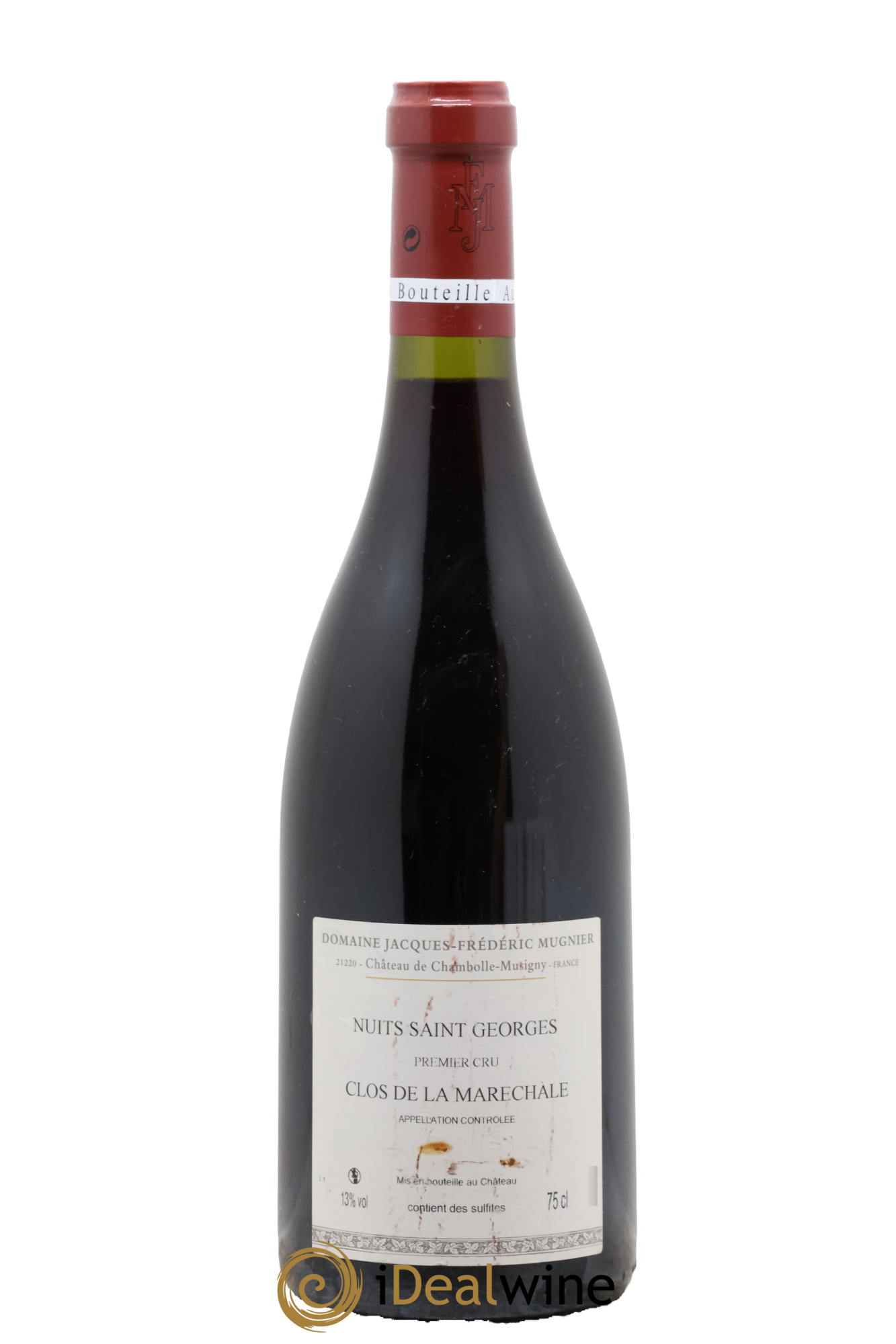 Nuits-Saint-Georges 1er Cru Clos de La Maréchale Jacques-Frédéric Mugnier  2010 - Lot de 1 bouteille - 1