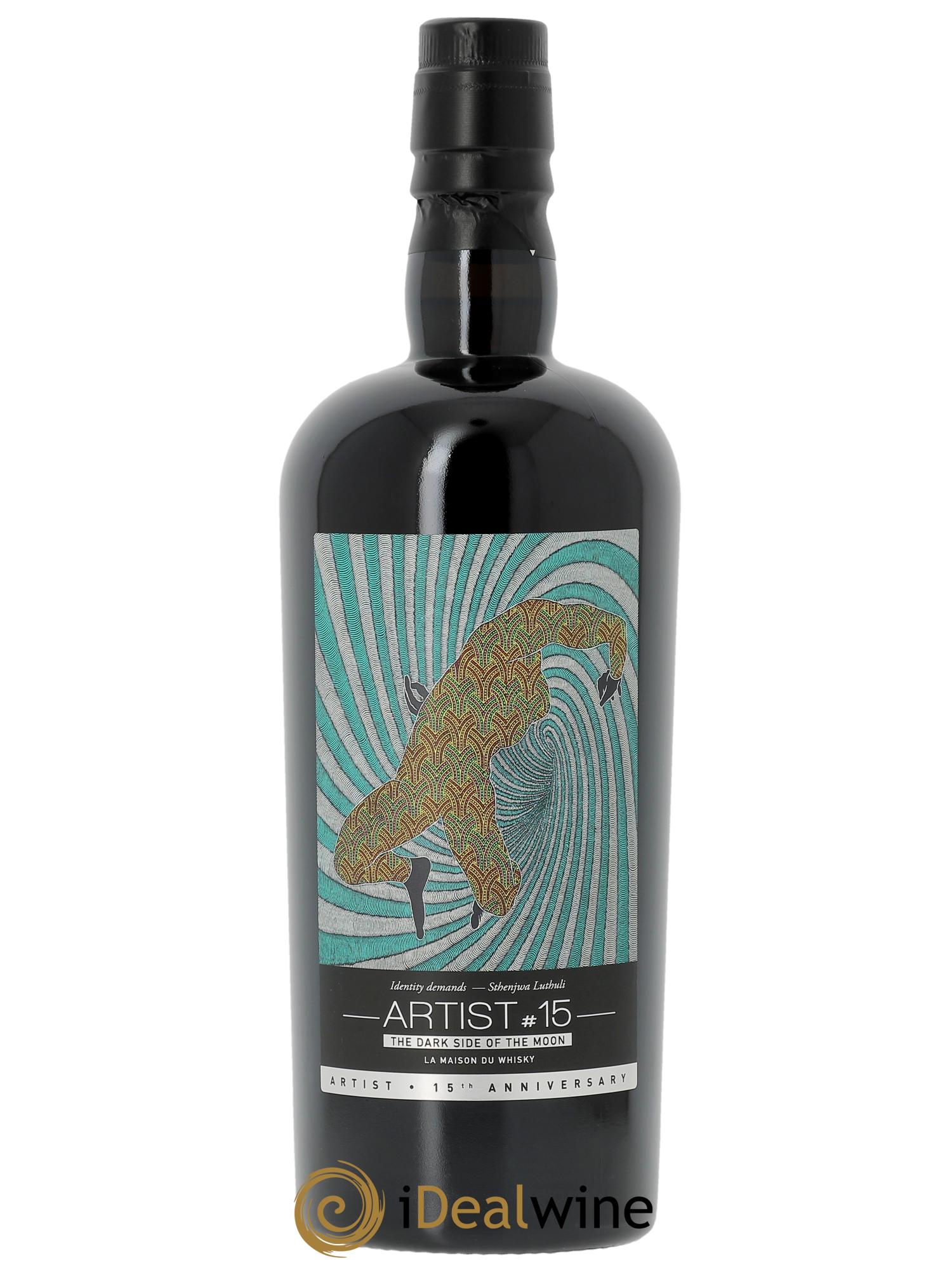 Whisky Ardmore Aged 15 Years ARTIST #15 The Dark Side Of The Moon  2009 - Lot of 1 bottle - 1