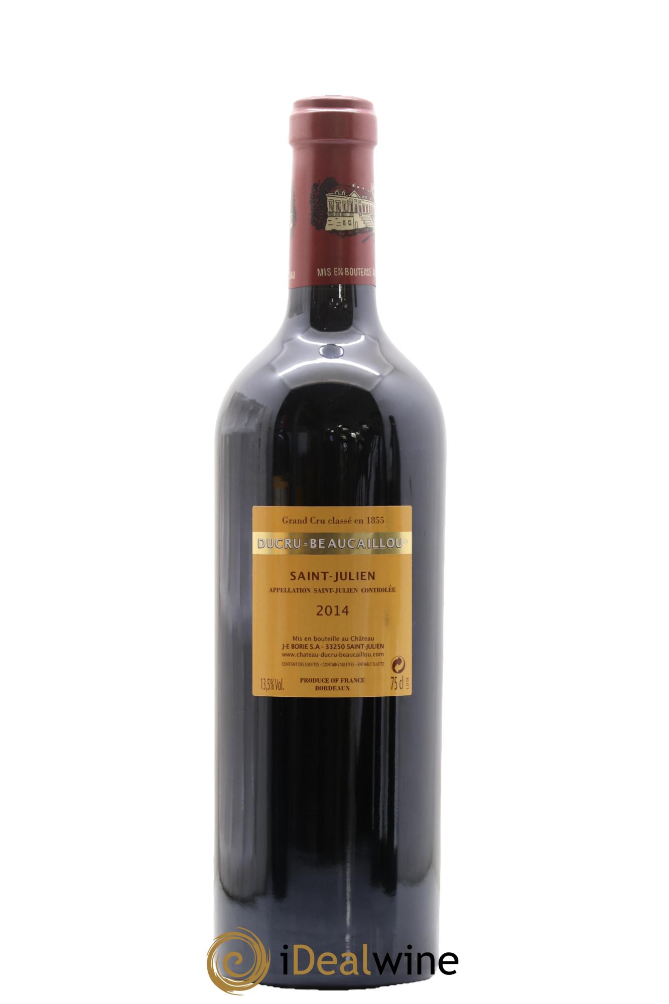 Château Ducru Beaucaillou 2ème Grand Cru Classé 2014 - Lot de 1 bouteille - 1