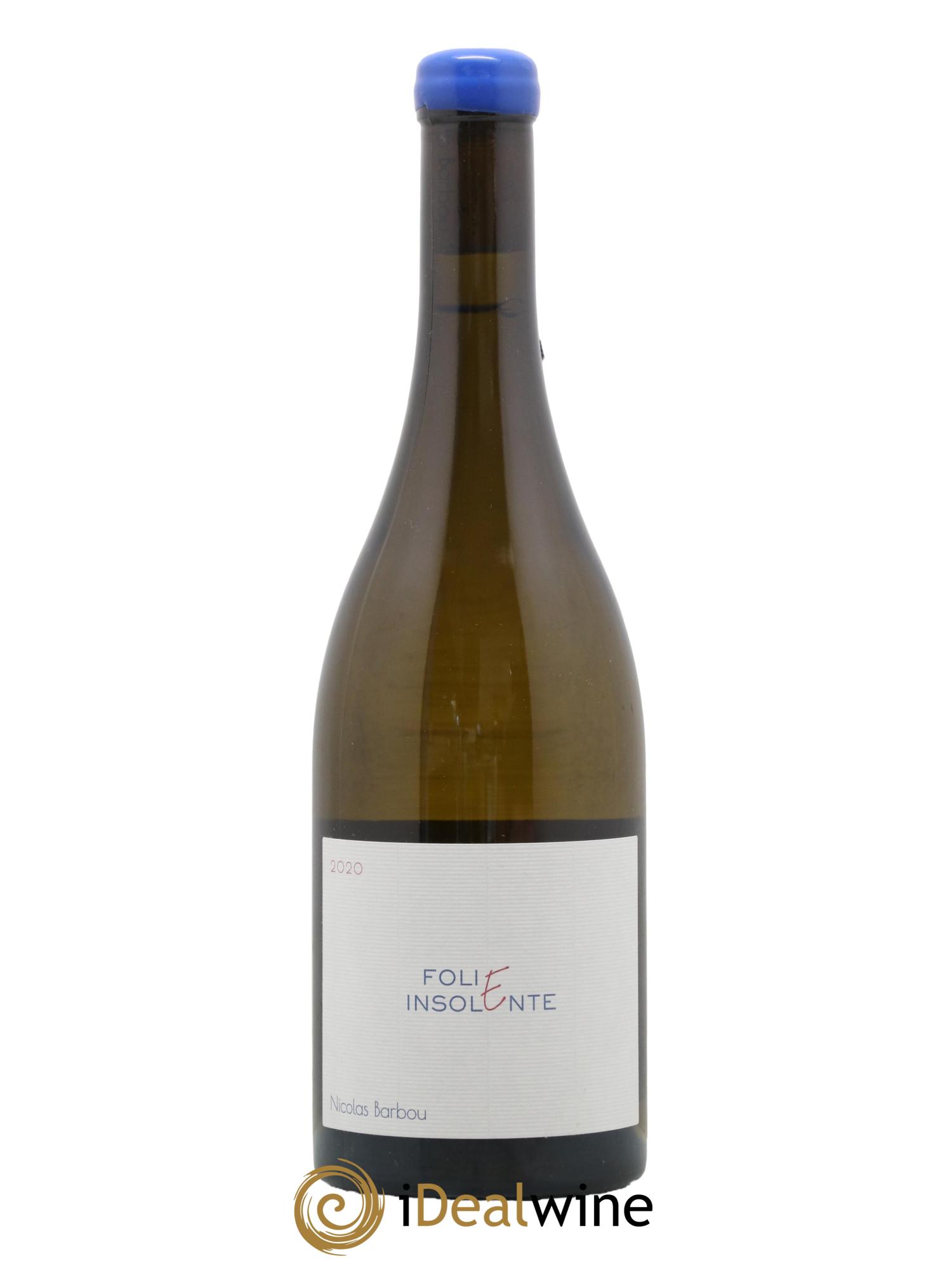 Touraine-Oisly Folie Insolente Nicolas Barbou 2020 - Lot de 1 bouteille - 0