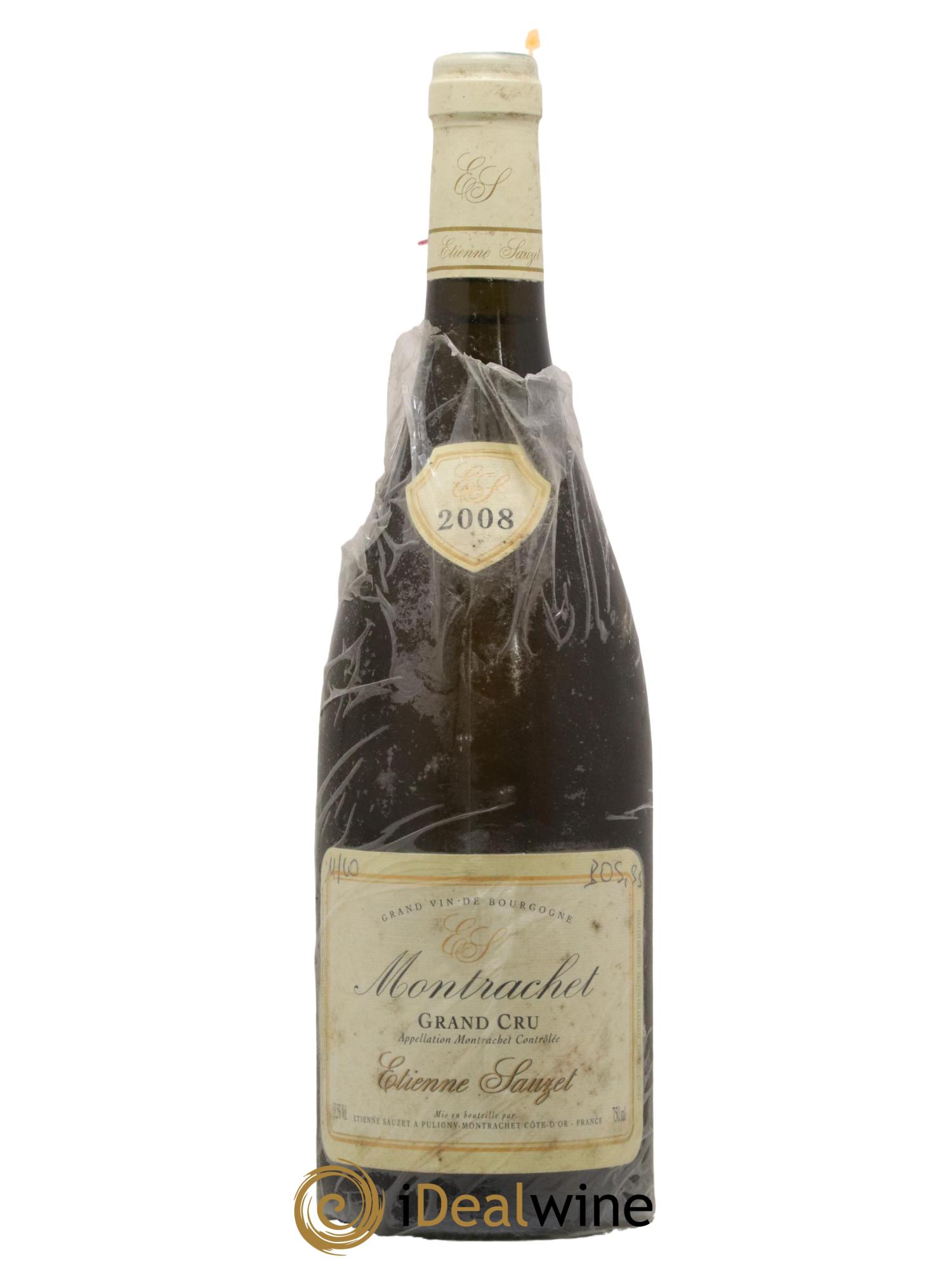 Montrachet Grand Cru Etienne Sauzet 2008 - Lot de 1 bouteille - 0