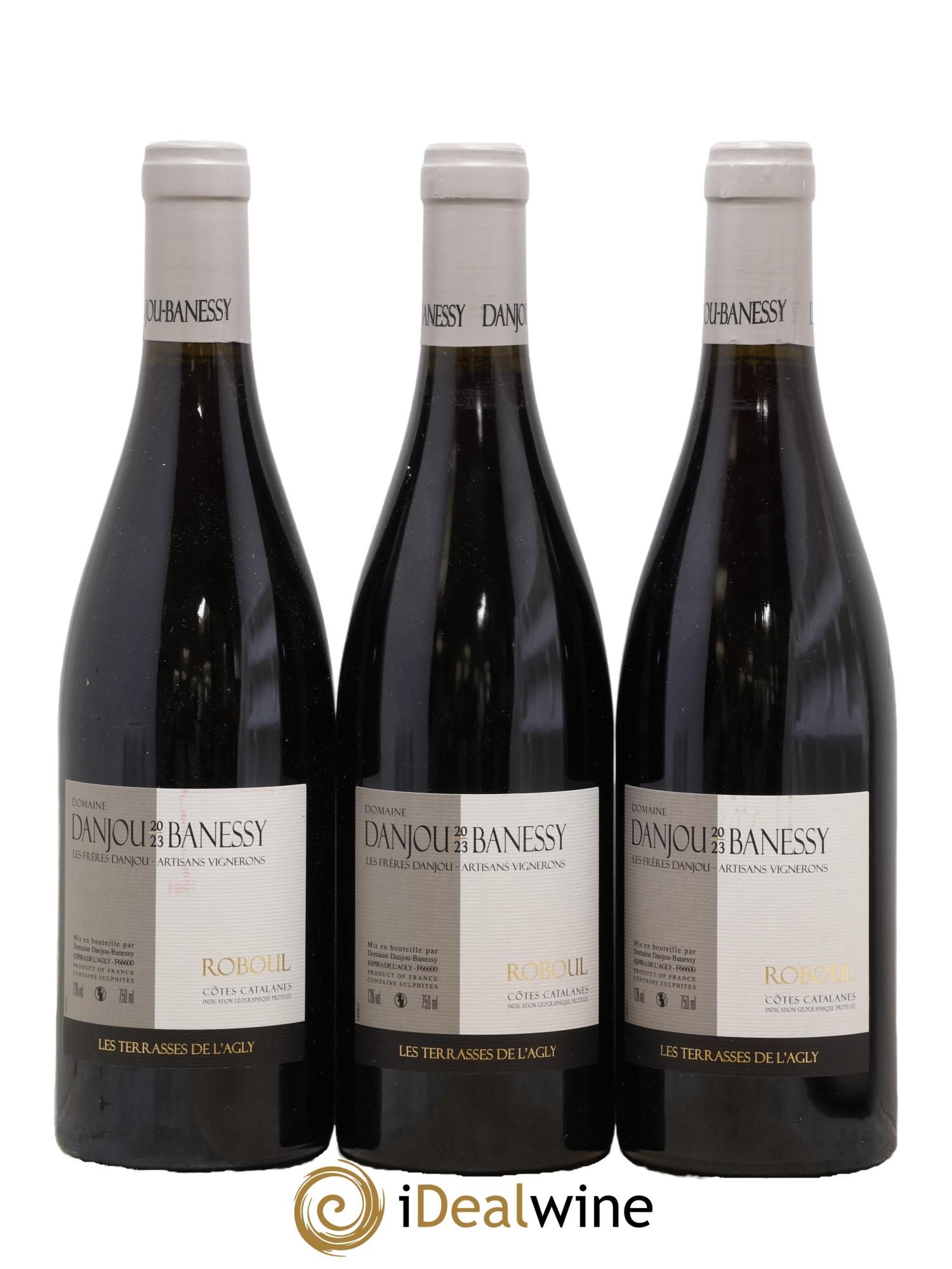 IGP Côtes Catalanes Roboul Danjou Banessy (Domaine) 2023 - Lot de 3 bouteilles - 0